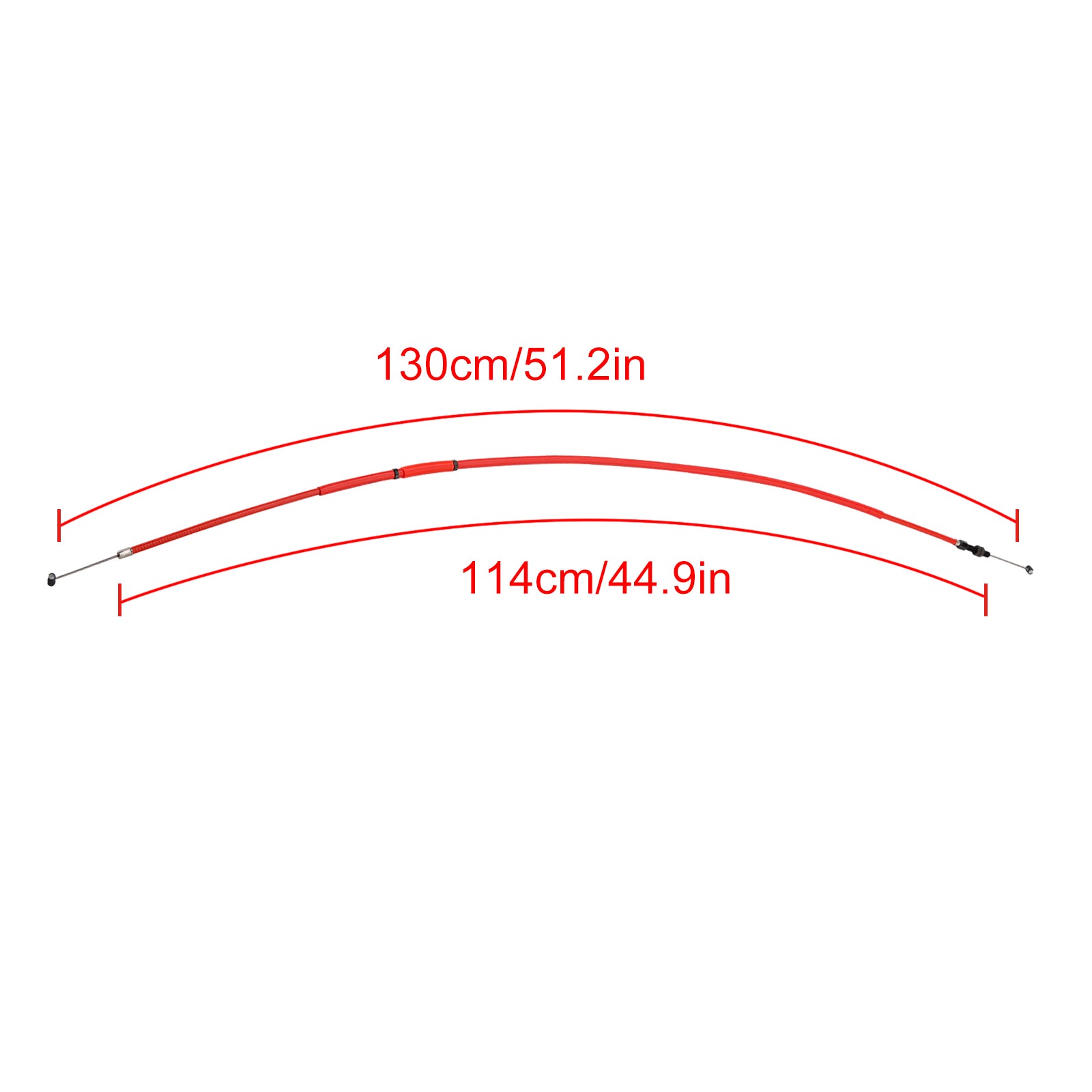 Rdeči rezervni kabel za motocikel Suzuki GSXR1000 2017-2023