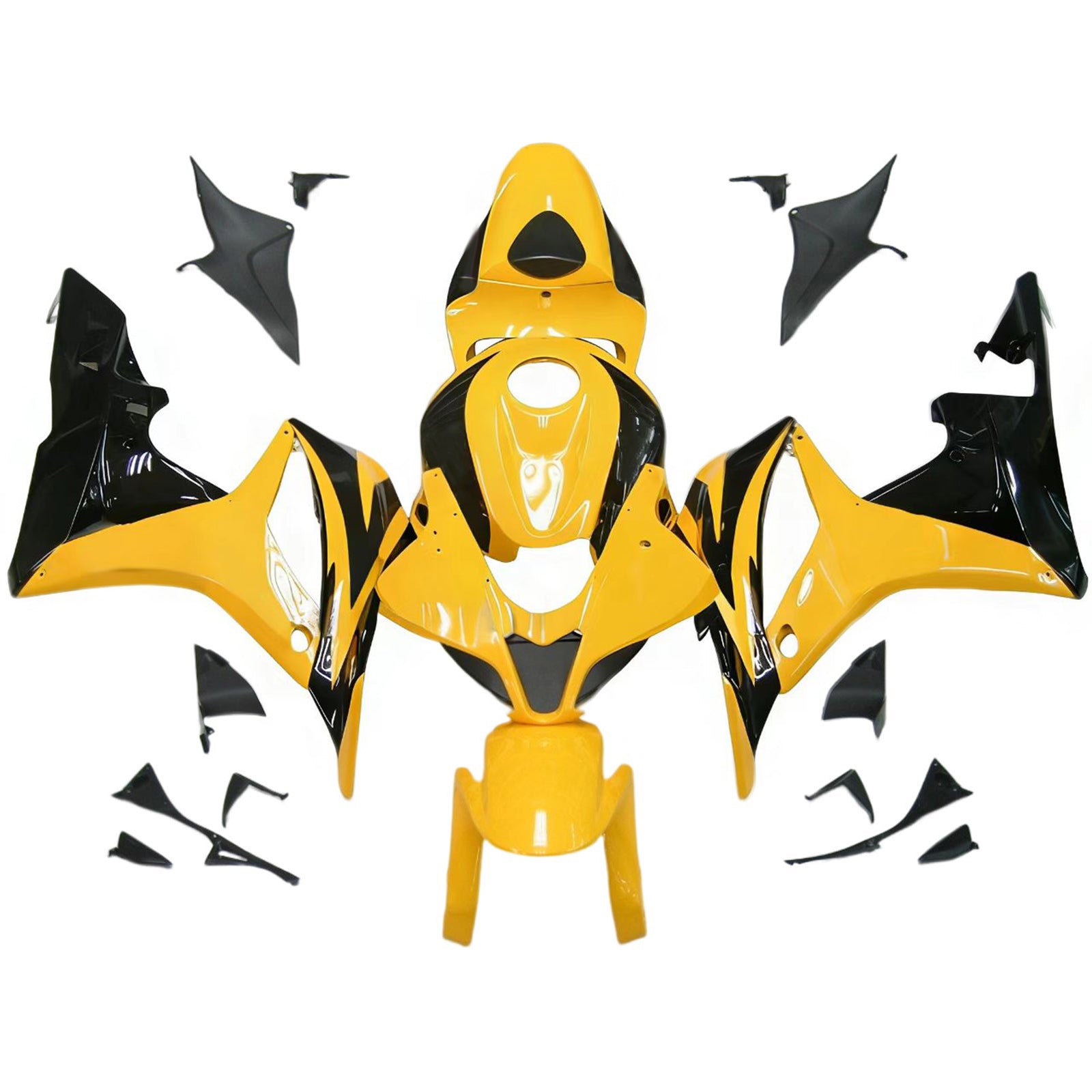 Kit de carénage par injection, carrosserie en plastique ABS pour Honda CBR600RR 2007-2008 F5