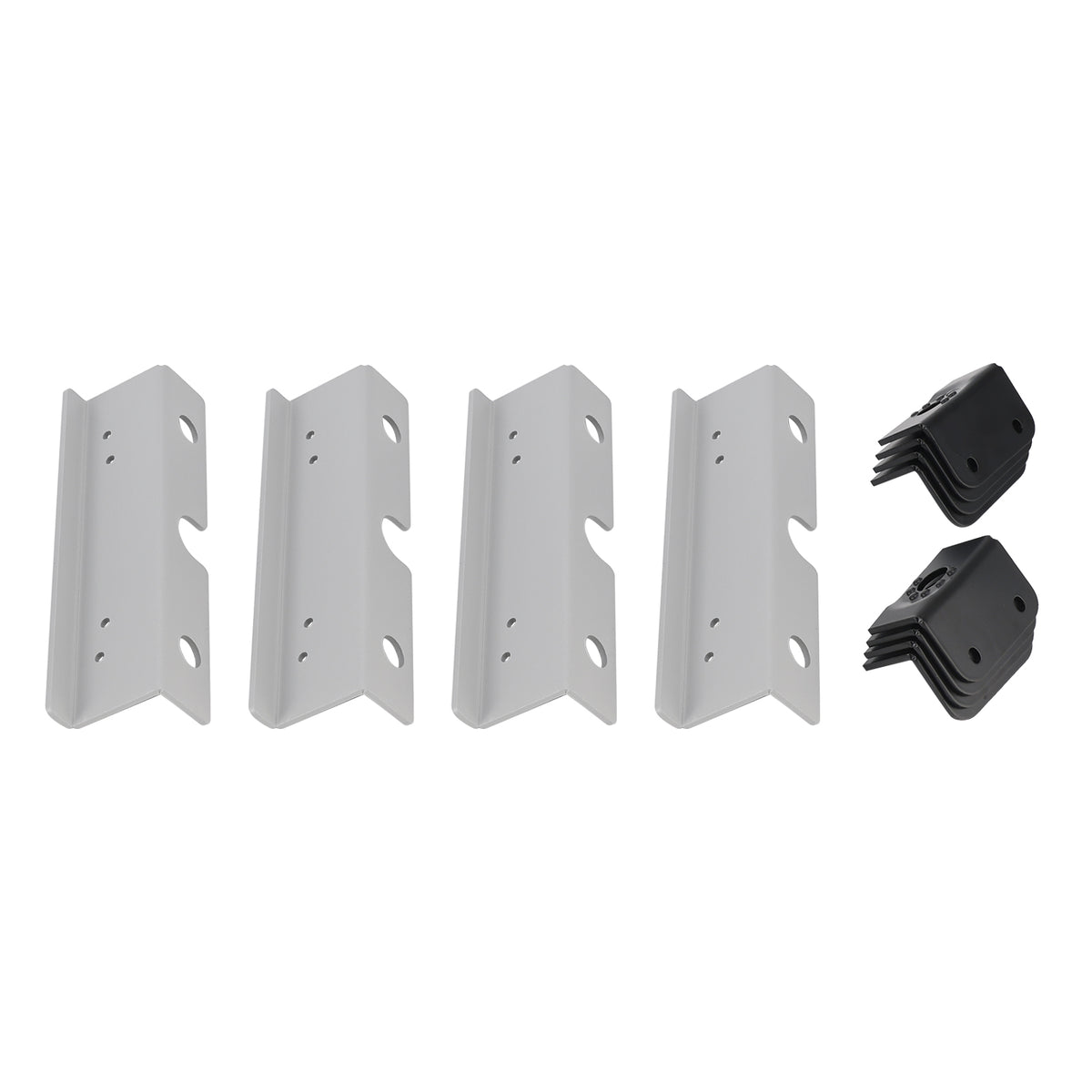 12x Montage du siège Reinforcement Plates/Brackets Pour VW T5 T6 2 + 1 Rear Seats