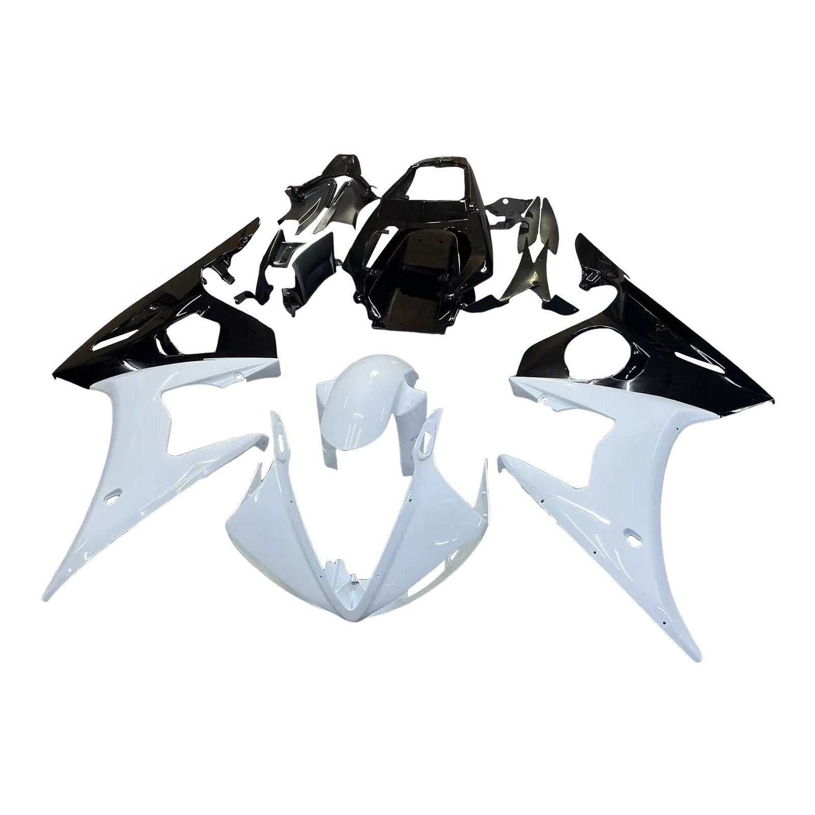 Injection Carénage Kit Carrosserie En Plastique ABS fit Pour Yamaha YZF 600 R6 2005