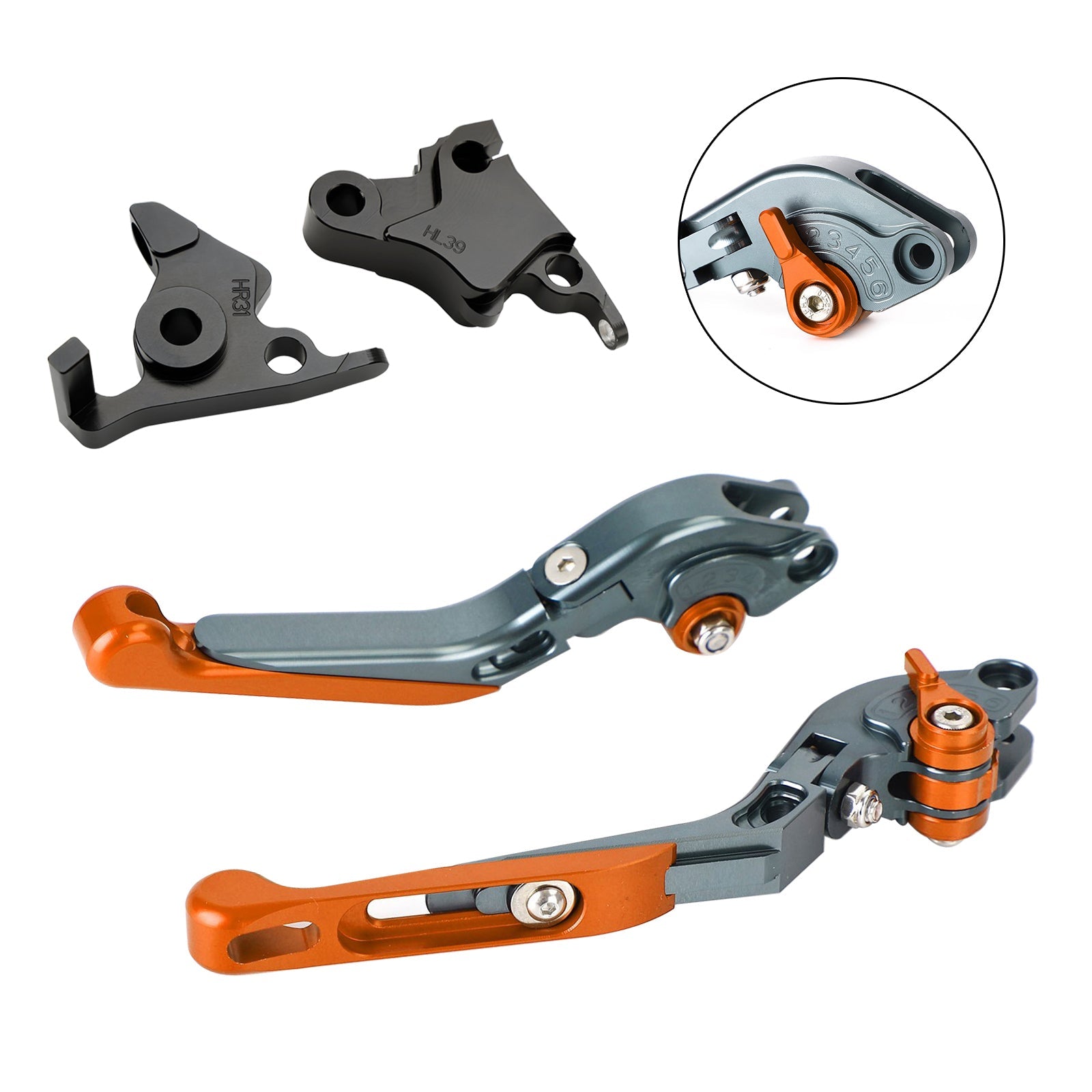 Levier de frein d'embrayage réglable pour CFMOTO 450SS 450SR 21-23 450NK 23-24