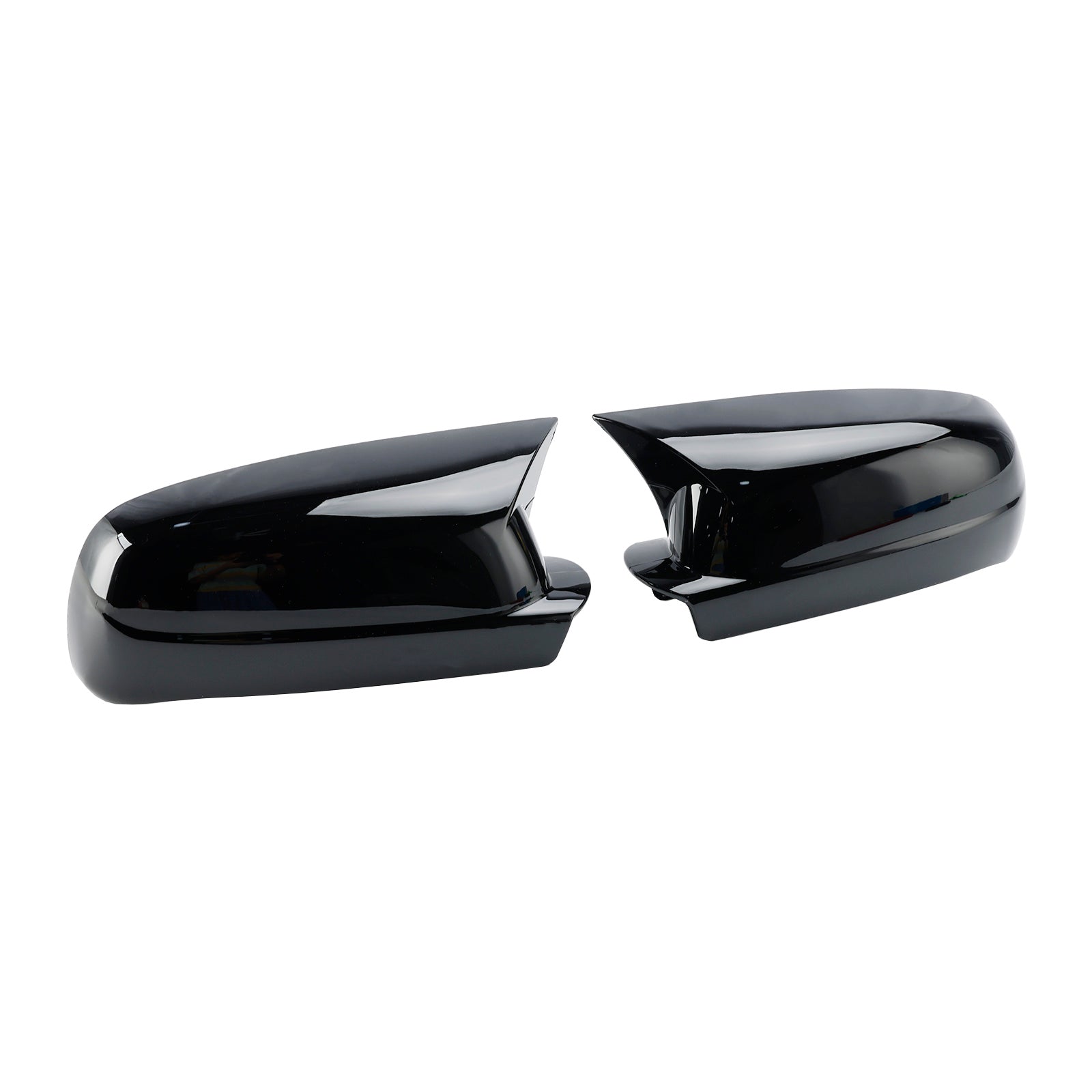 1998-2004 VW Golf Mk4 Gloss Black Wing Door Mirror Cover Caps Gauche + Droite 3B0857537B