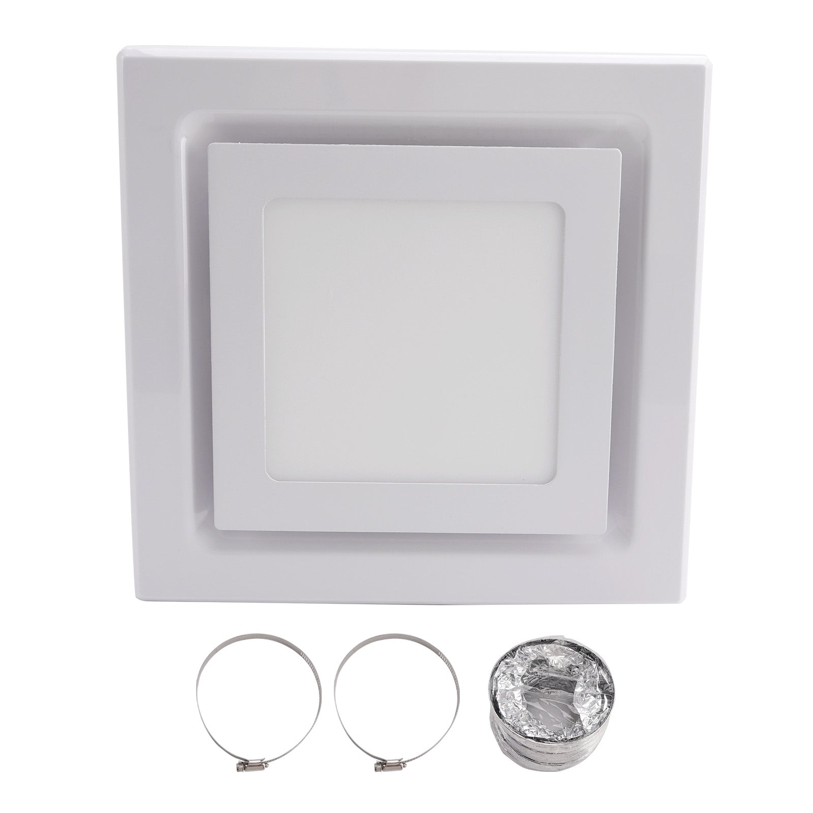 Ventilateur d'extraction 100 CFM 10" 1 5 sones Faible bruit avec lumière