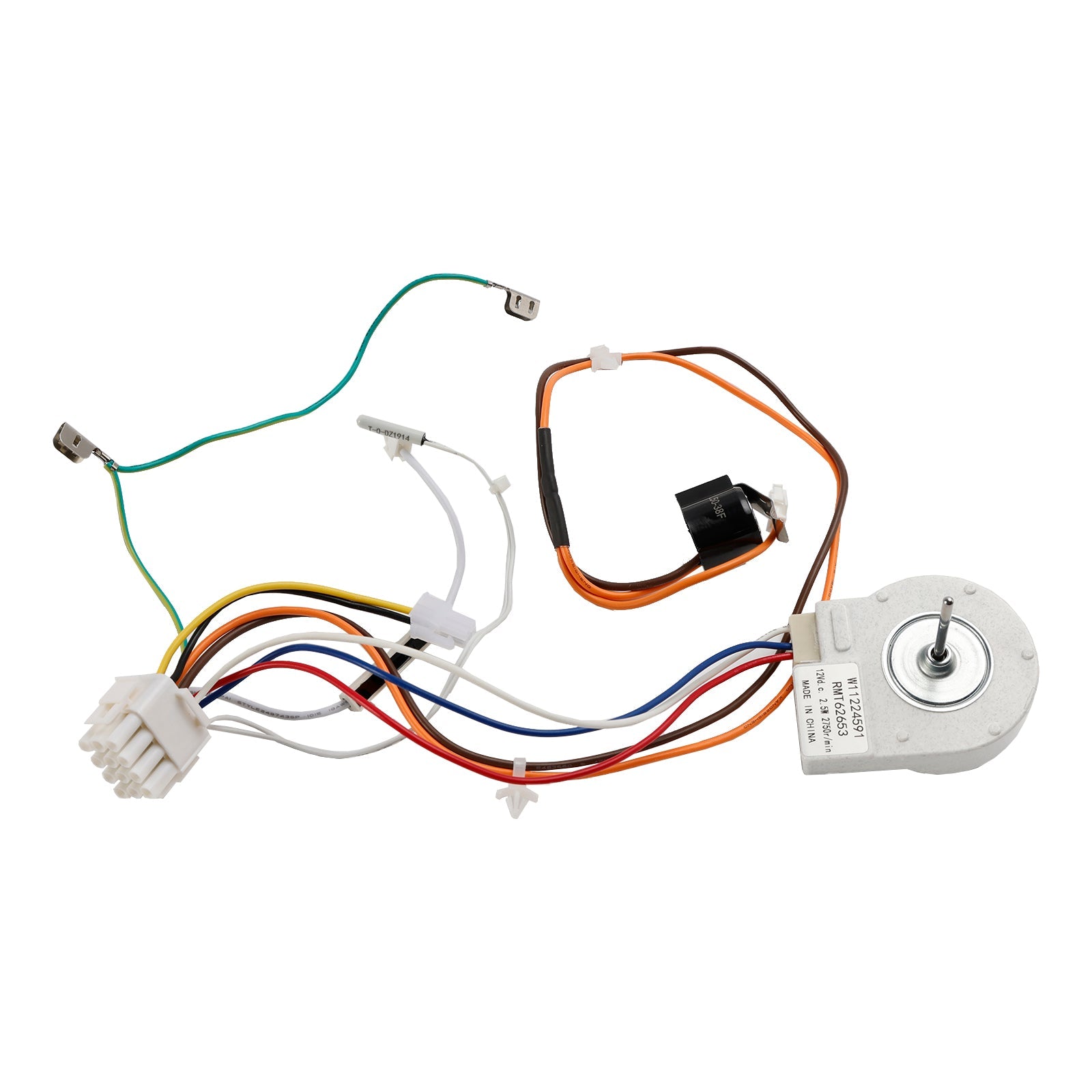 W11224591 W10728111 Moteur de ventilateur d'évaporateur de réfrigérateur pour congélateur Whirlpool