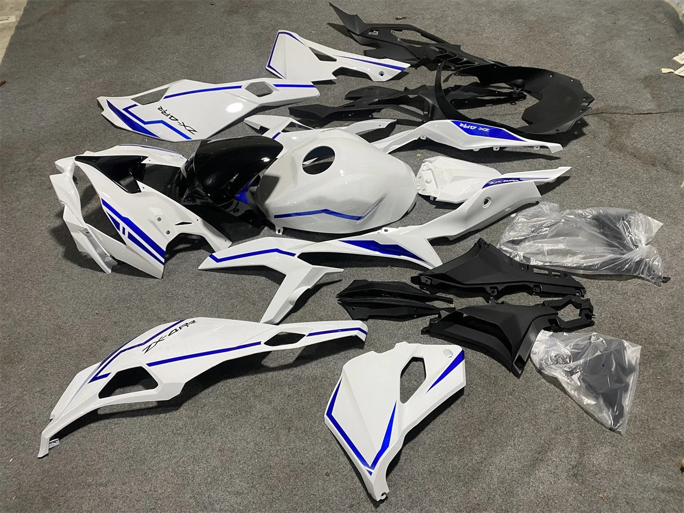 Kit Carenado Inyección Kawasaki Ninja ZX-25R ZX-4R ZX-4RR 2019-2024