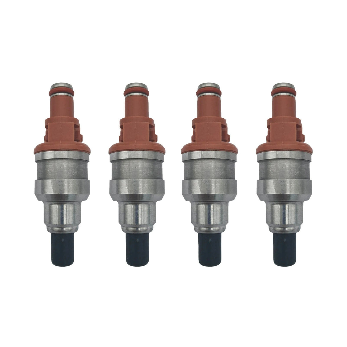 Inyectores de combustible CT9A (4 unidades) compatibles con Mitsubishi Lancer EVO 5/6/7/8/9 (MD348478)