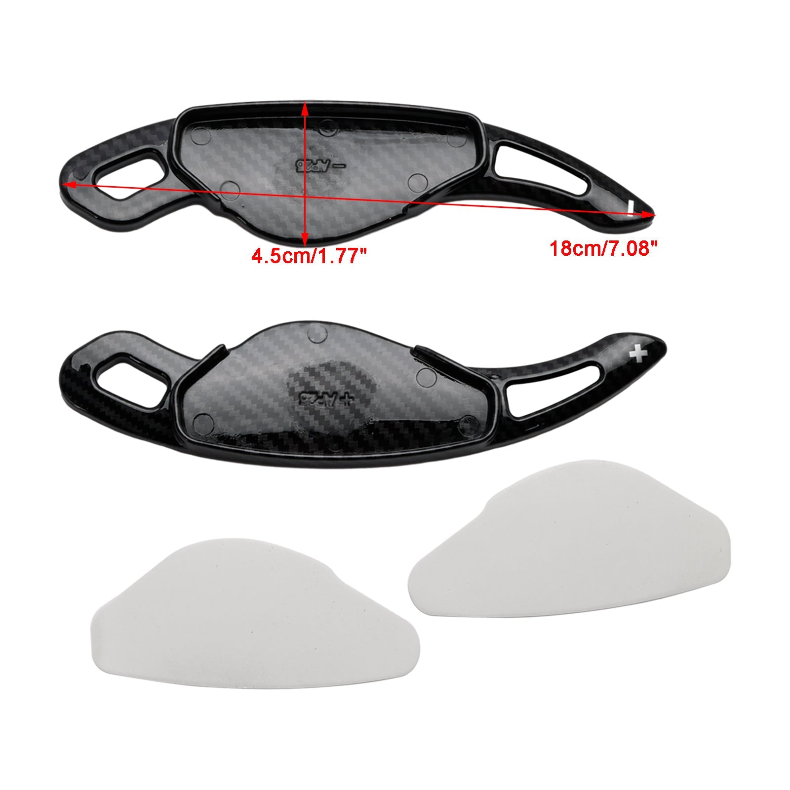 Palettes de changement de vitesse de volant en fibre de carbone pour Jaguar XF XEL F-Type