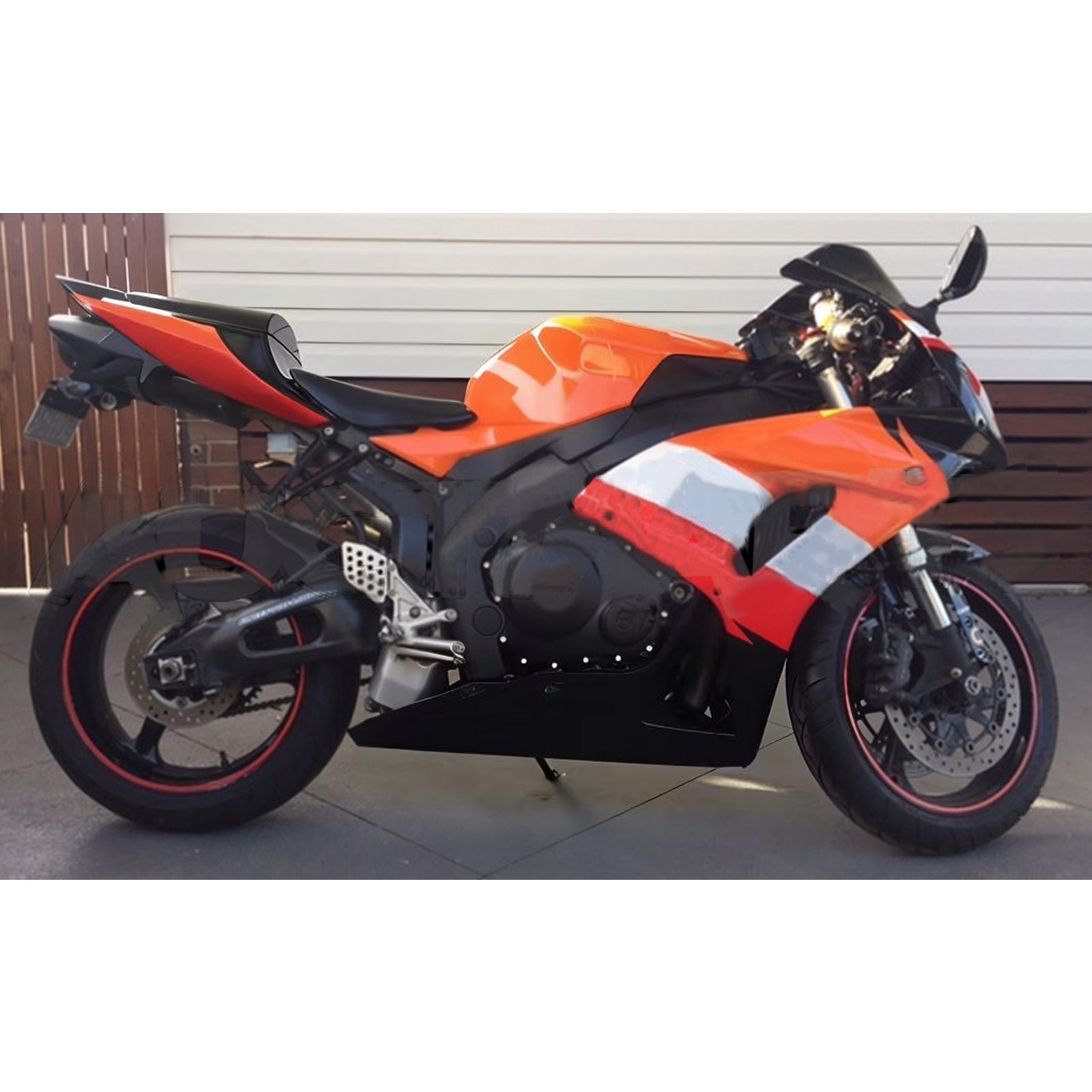 Kit de carénage par injection, carrosserie en plastique ABS pour Honda CBR1000RR 2006-2007
