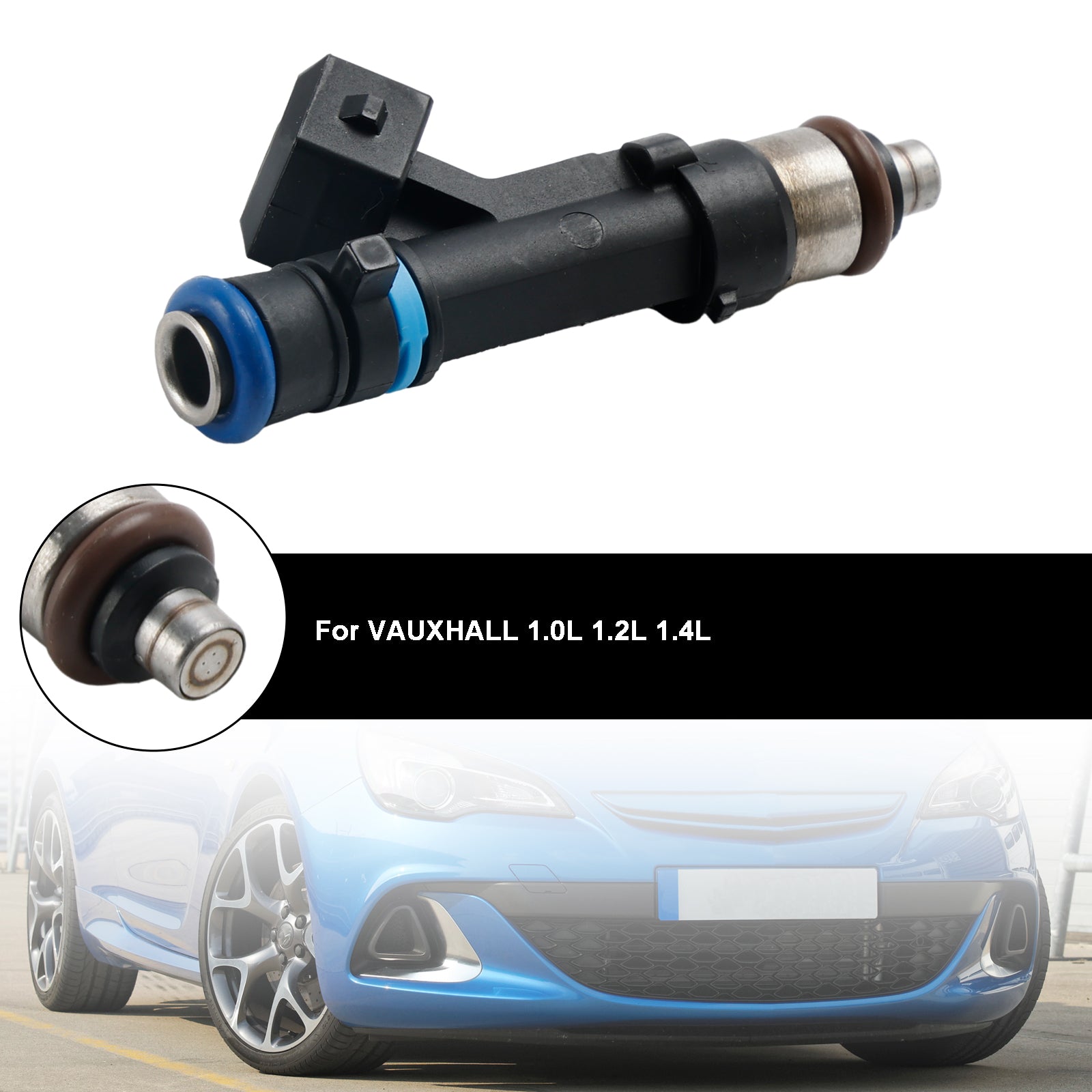 1 PIÈCES INJECTEUR DE CARBURANT POUR MOTEUR À ESSENCE 24420543 POUR VAUXHALL 1.0 1.2 1.4 0280158181