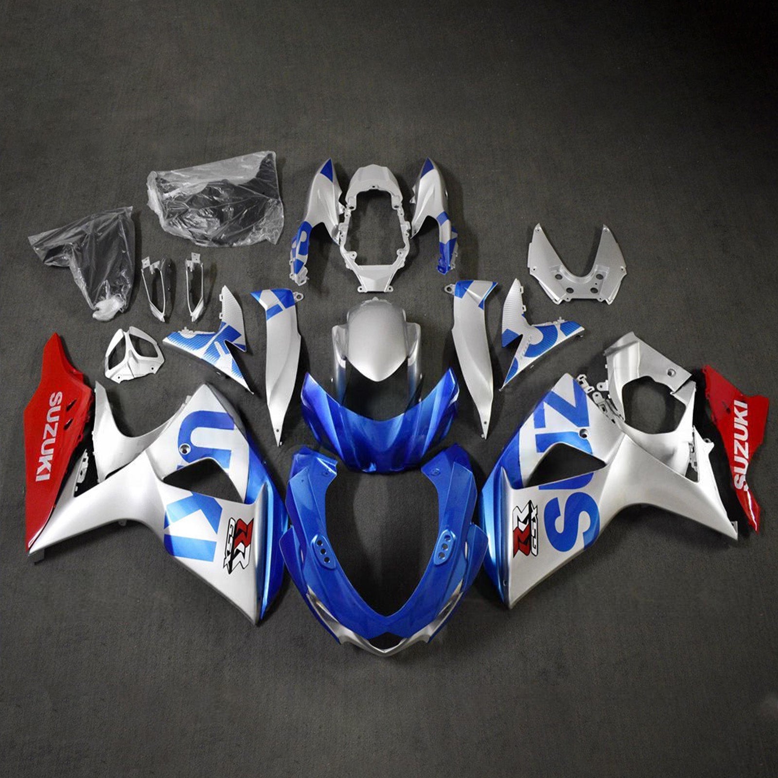 Kit de carénage injecté en plastique ABS pour Suzuki GSXR1000 2009-2016 K9