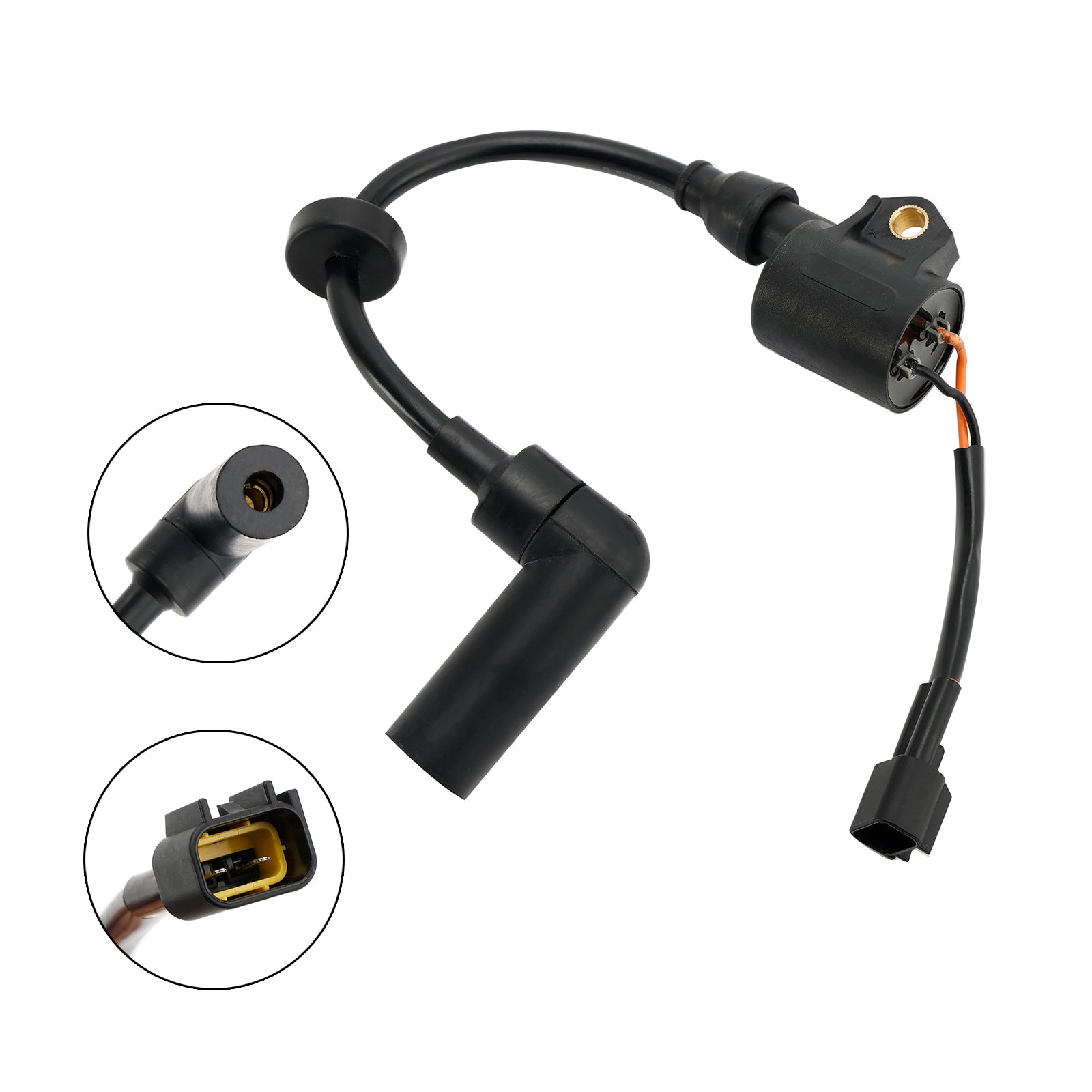 Bobine d'allumage adaptée pour Yamaha 30HP F30 TS/LR 40HP F40 TLR EJR MJH 67C-85570-00