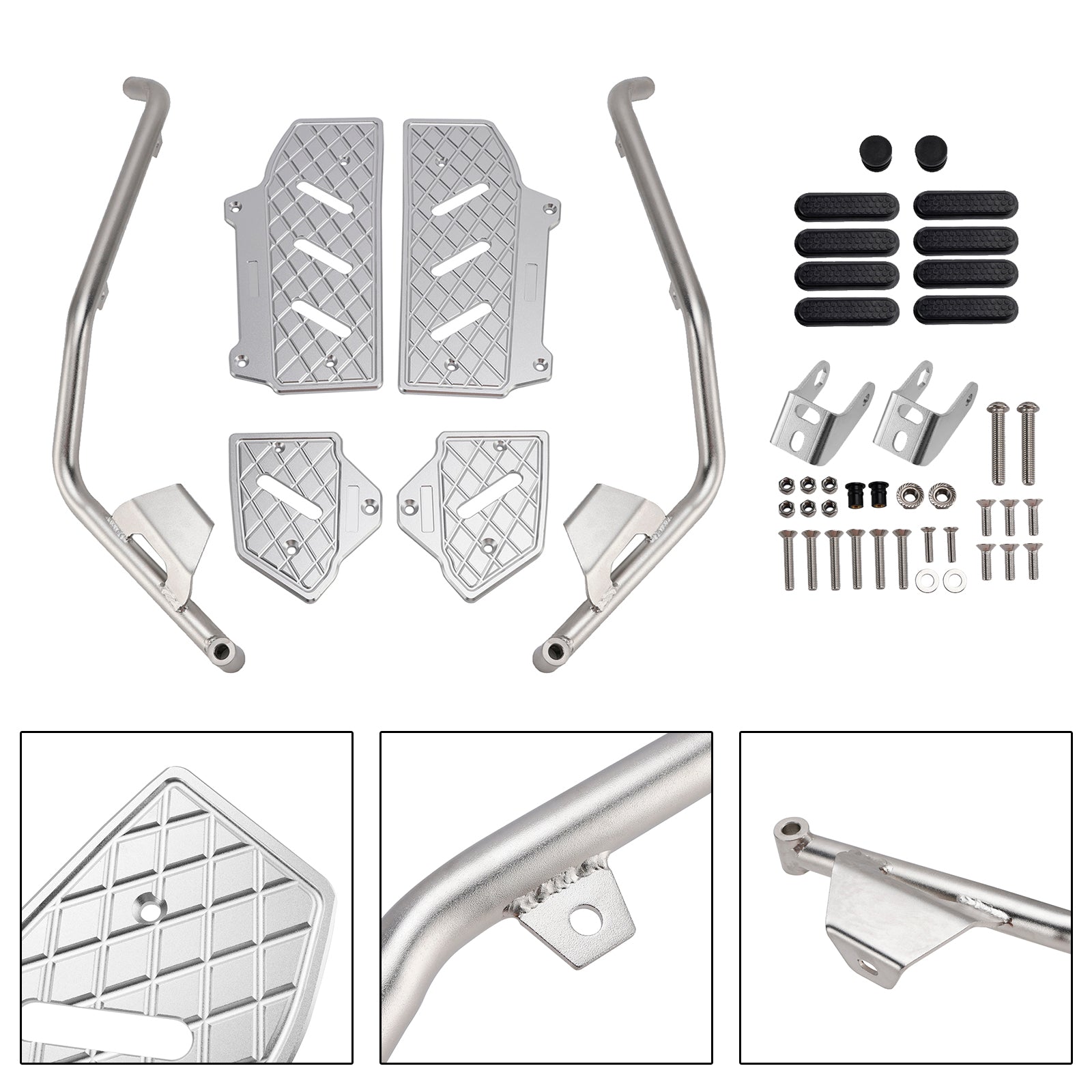 Barra de protección del chasis inferior para motor Honda Adv350 (2022-2025)