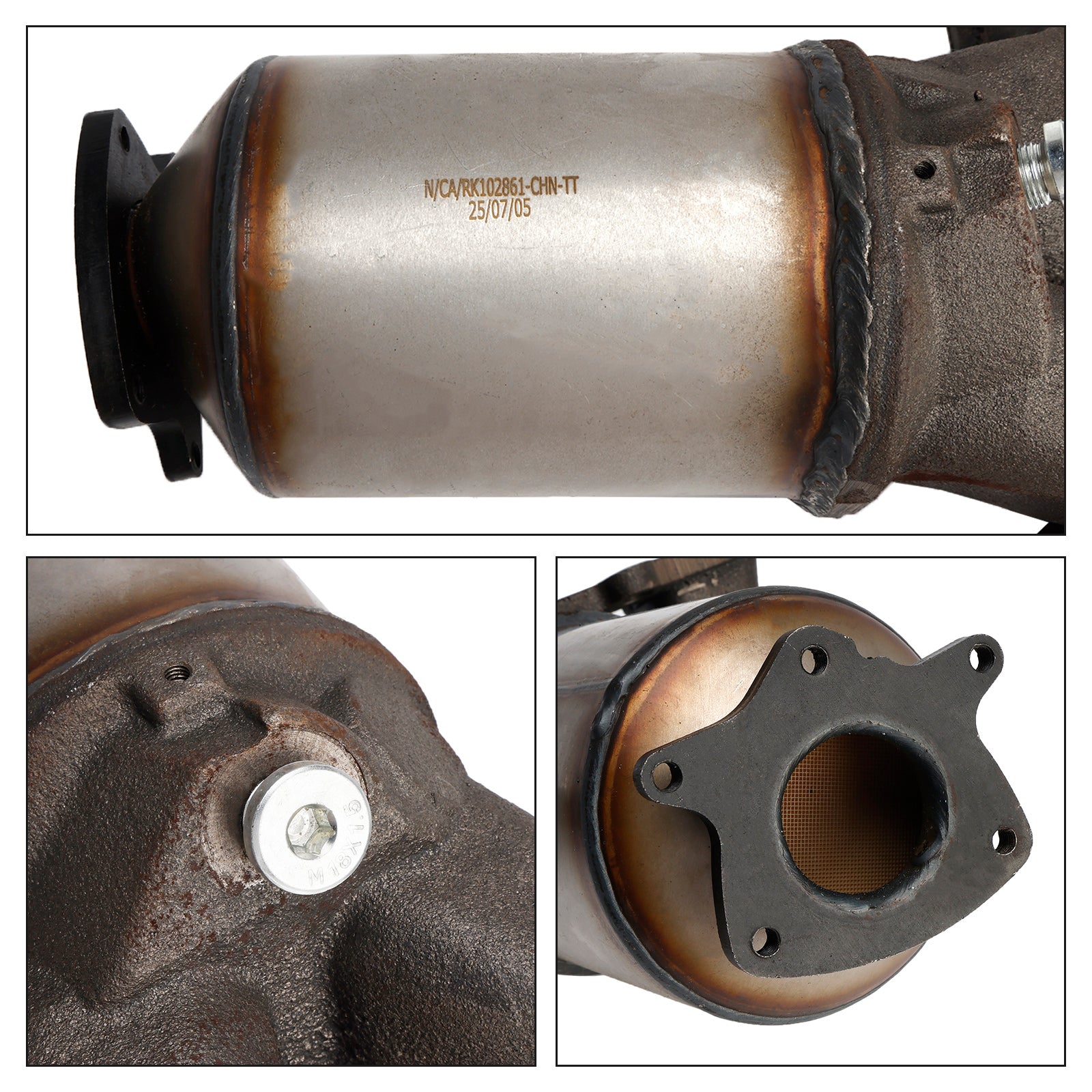 Convertitore catalitico del collettore Opel Vectra B CC (J96) 1.8 I 16V (F68) da 12/2000 850062 BM91021H