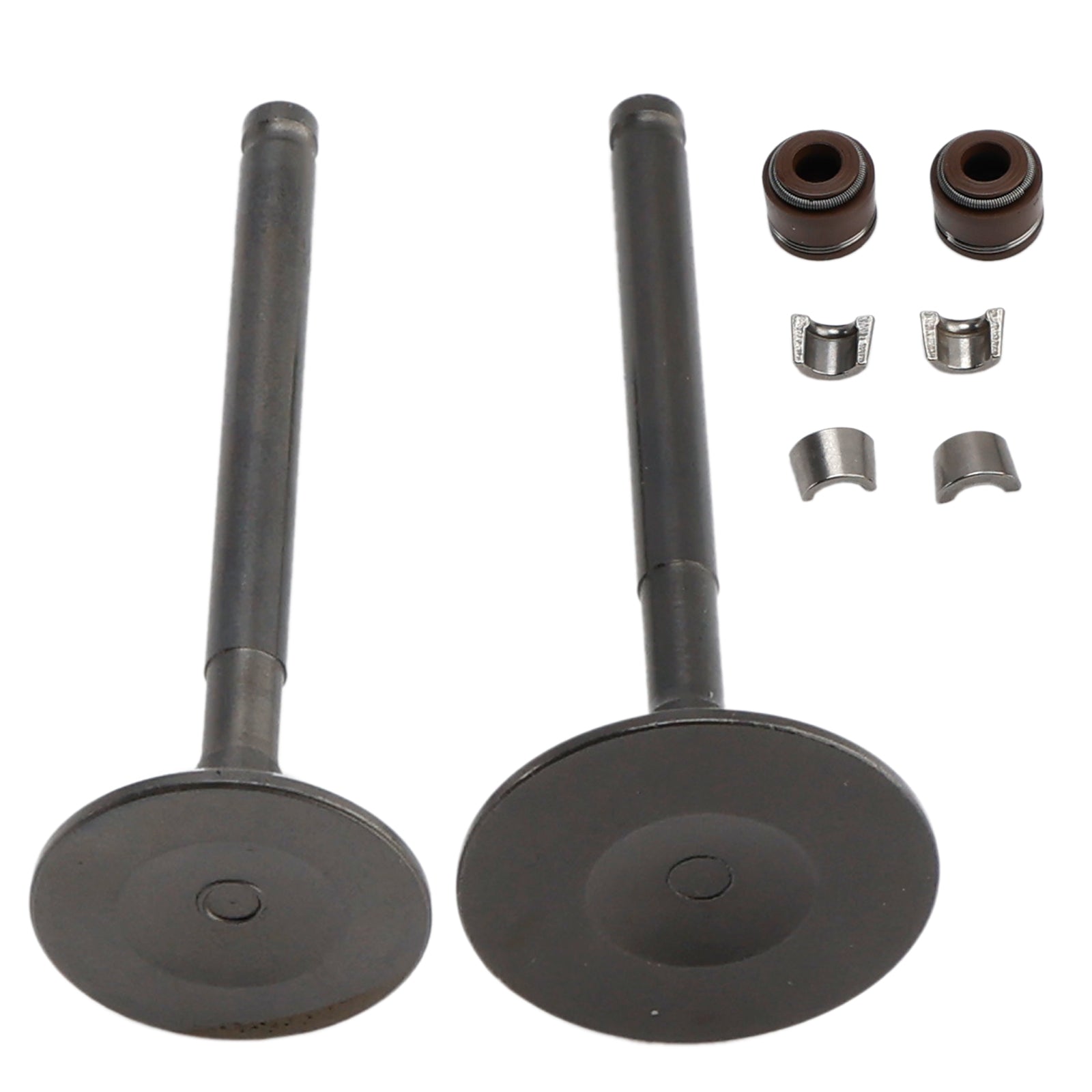 Set valvola di scarico ingresso 66MM per GY6 150CC 157QMJ JONWAY ROKETA BAJA SUNL