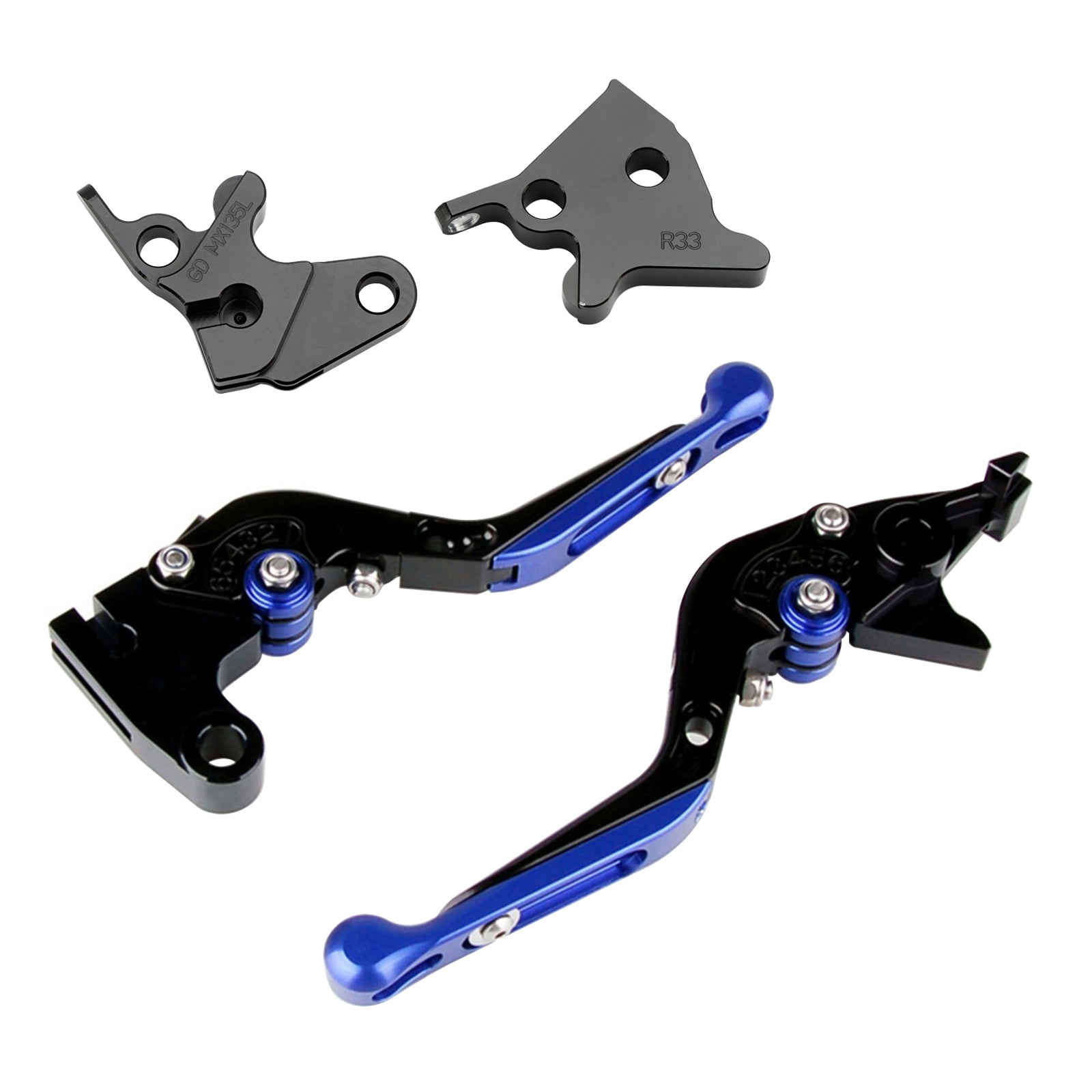 Leva freno e frizione regolabile per Yamaha YBR125 2005-2014