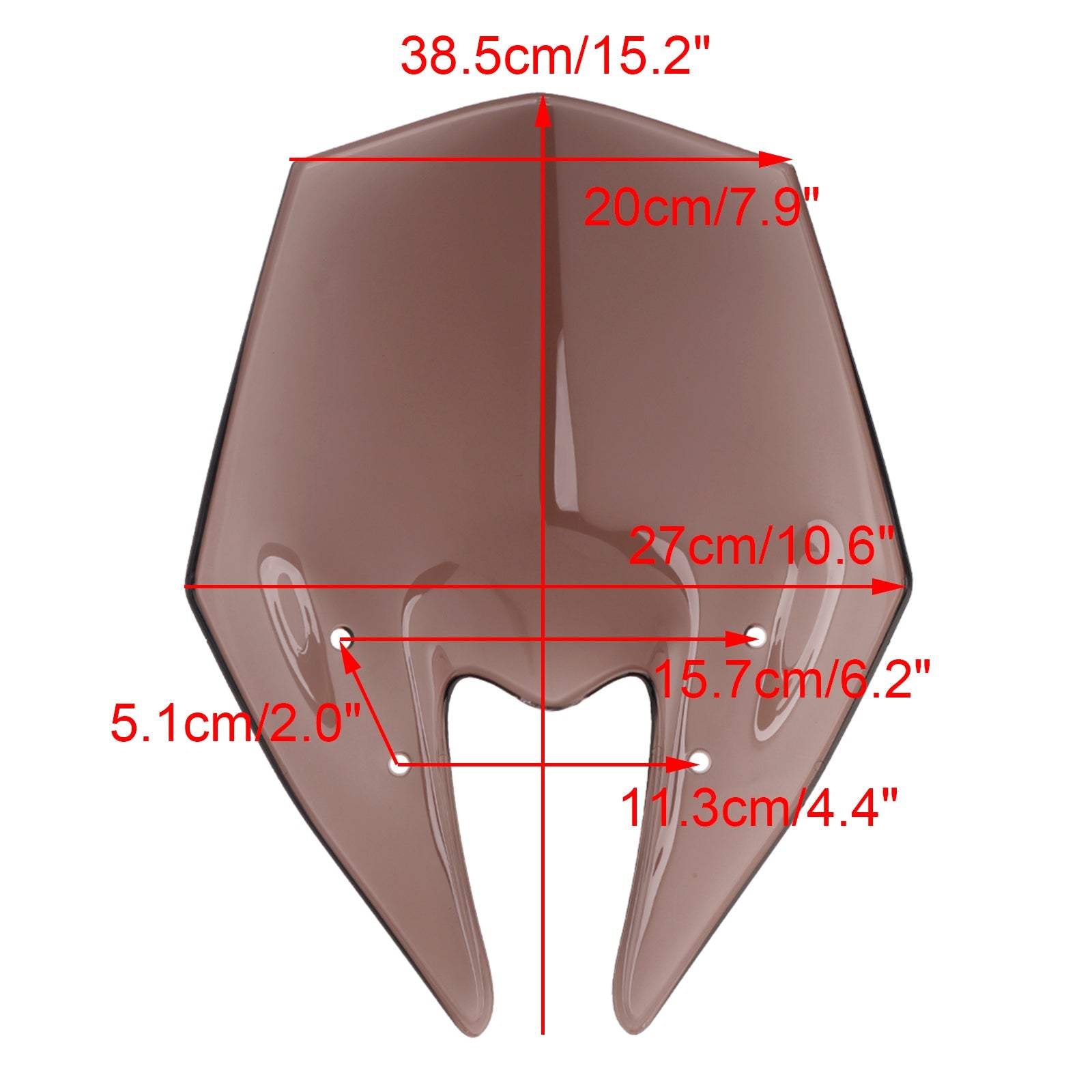 Pare-brise + support pour Kawasaki Z900 2025