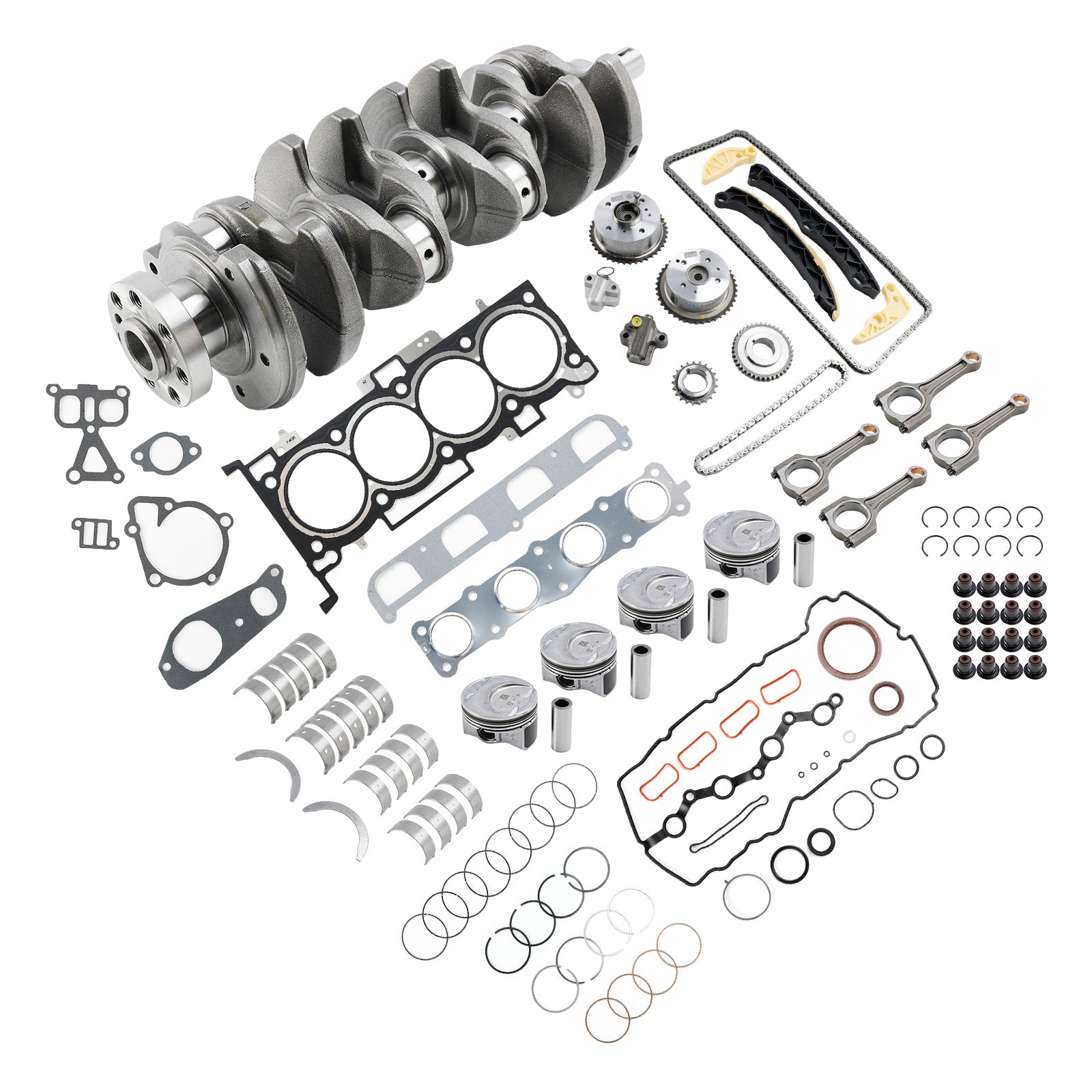 Kit de reconstruction de moteur G4KH 2.0T avec bielles de vilebrequin, Kit de synchronisation pour Hyundai KIA