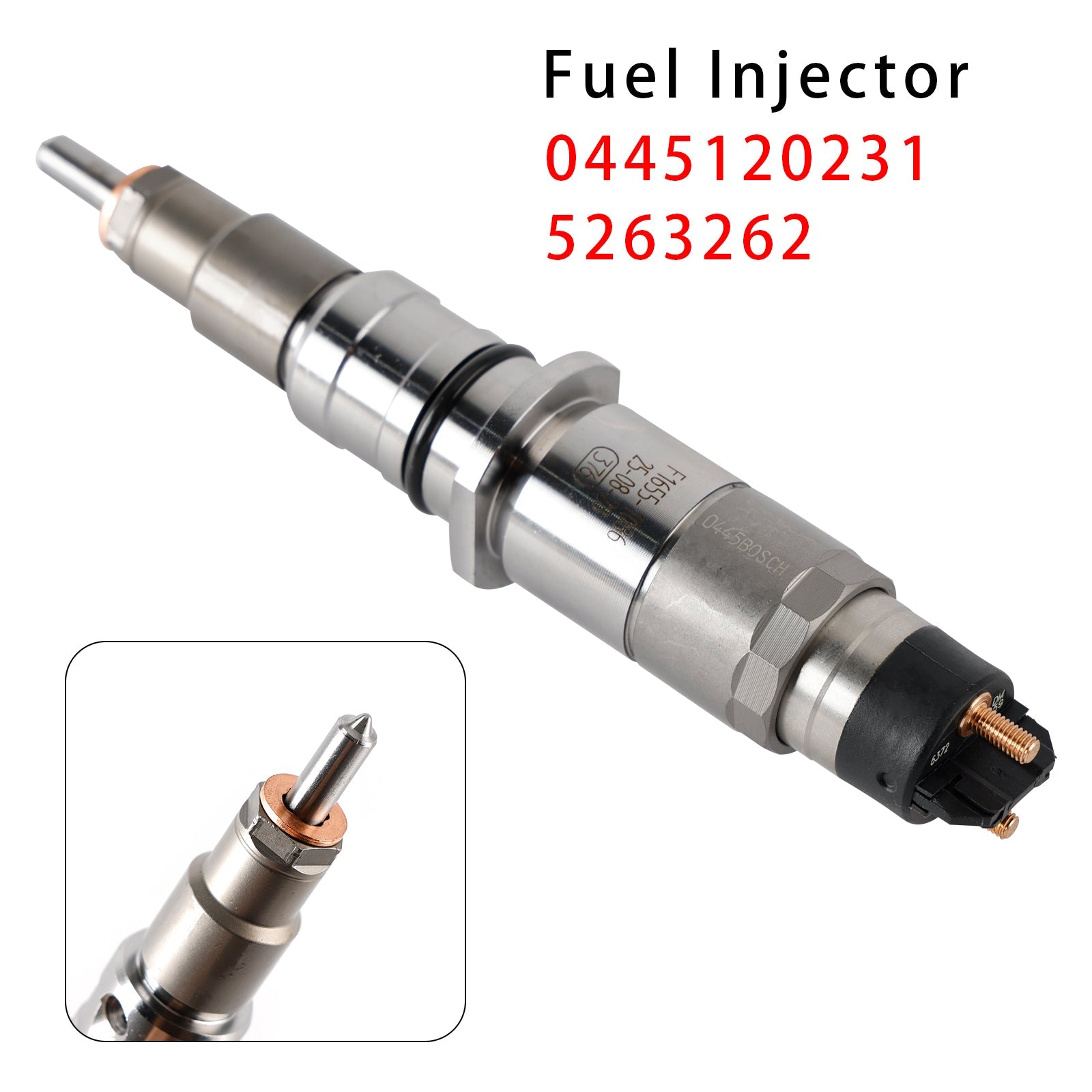 1 injecteur de carburant pour moteur Komatsu PC200-8 Cummins QSB6.7 0445120231 5263262