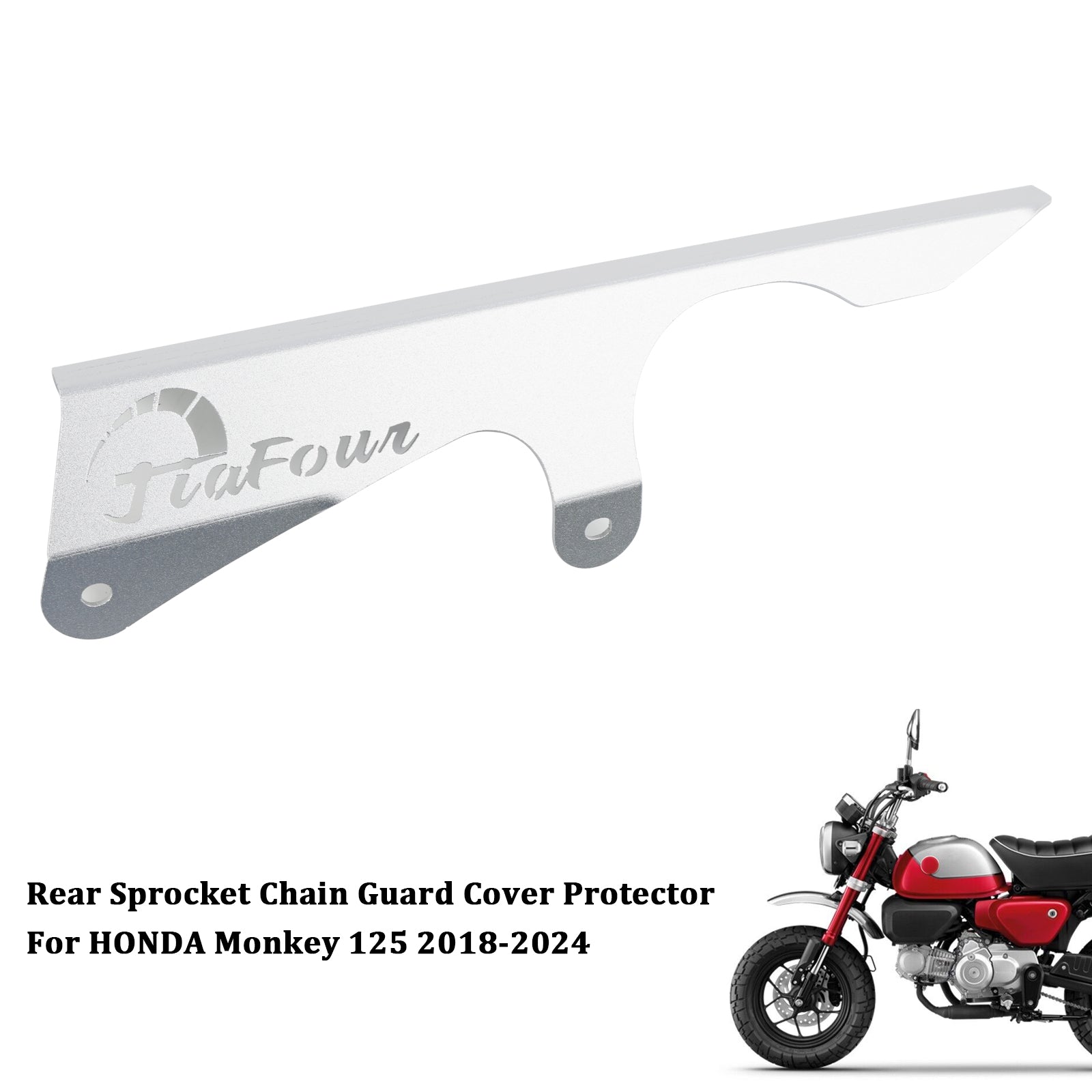 Protezione della copertura della catena della ruota dentata posteriore HONDA Monkey 125 2018-2024