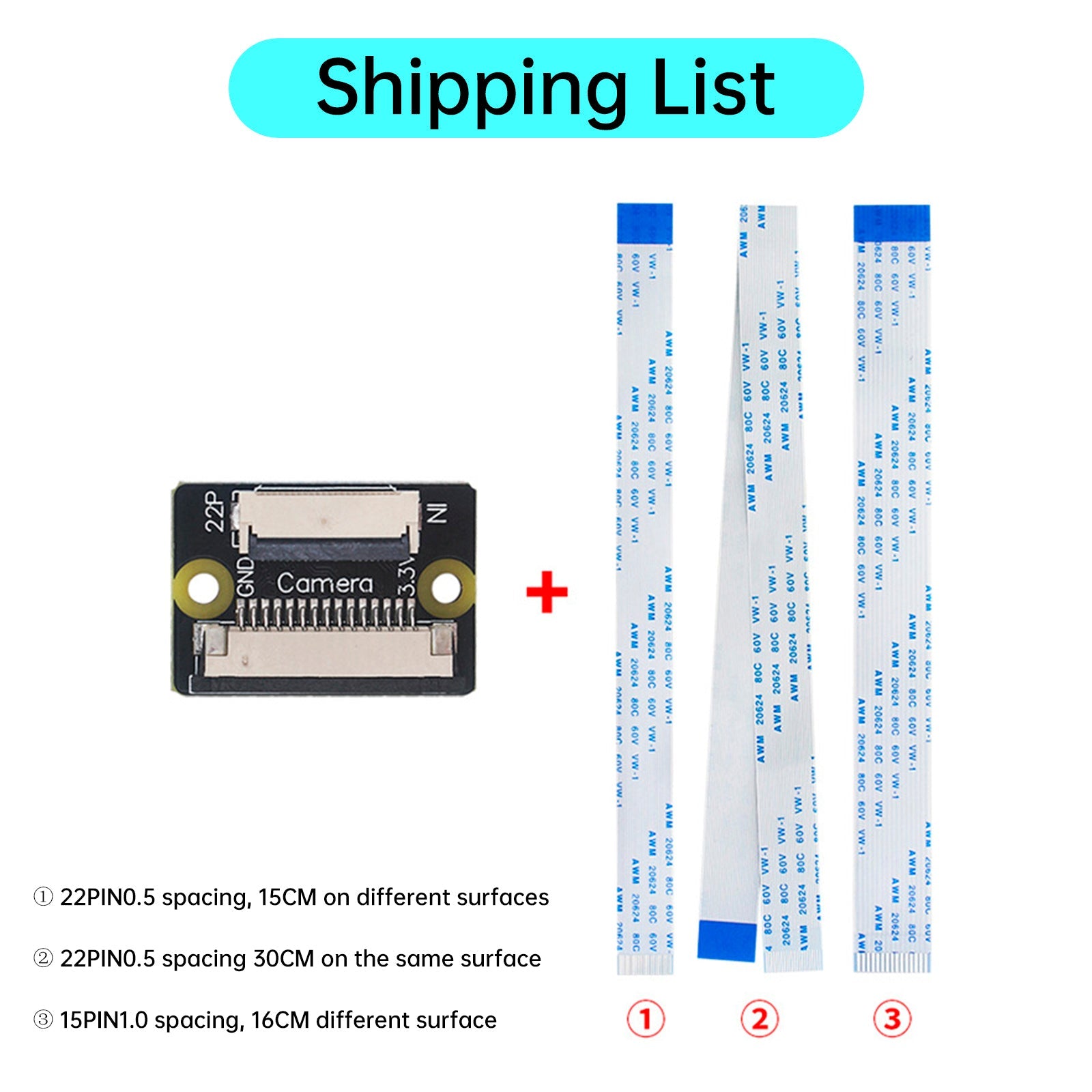 Adapter aparatu CSI CSI do Raspberry Pi 5th Generation/Pi Zero Dsiplay