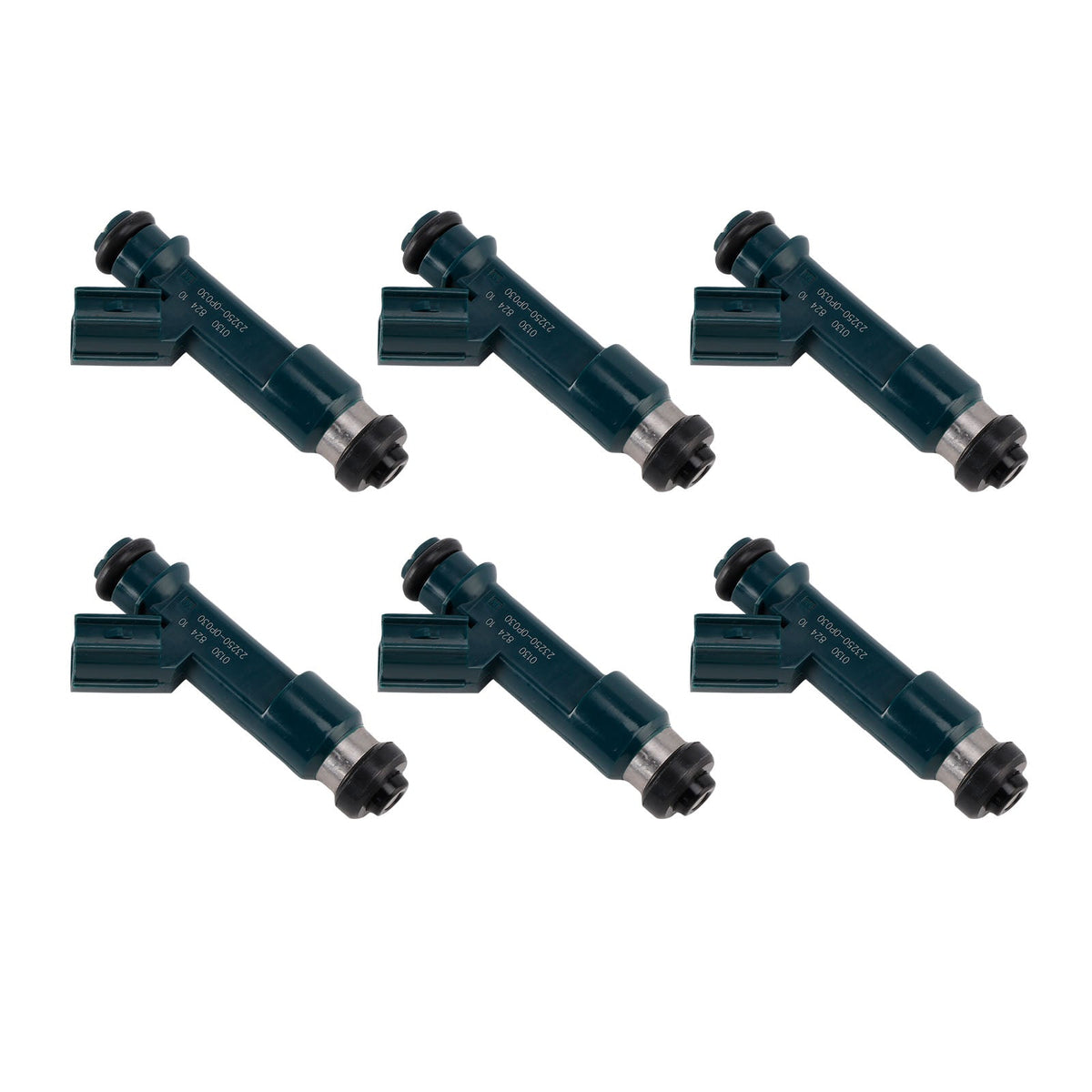 6 wtryskiwaczy paliwa dla Toyoty 4Runner i Tacoma 2003-2009 i Tacoma 2005-2015 (numer części 23250-0P030)