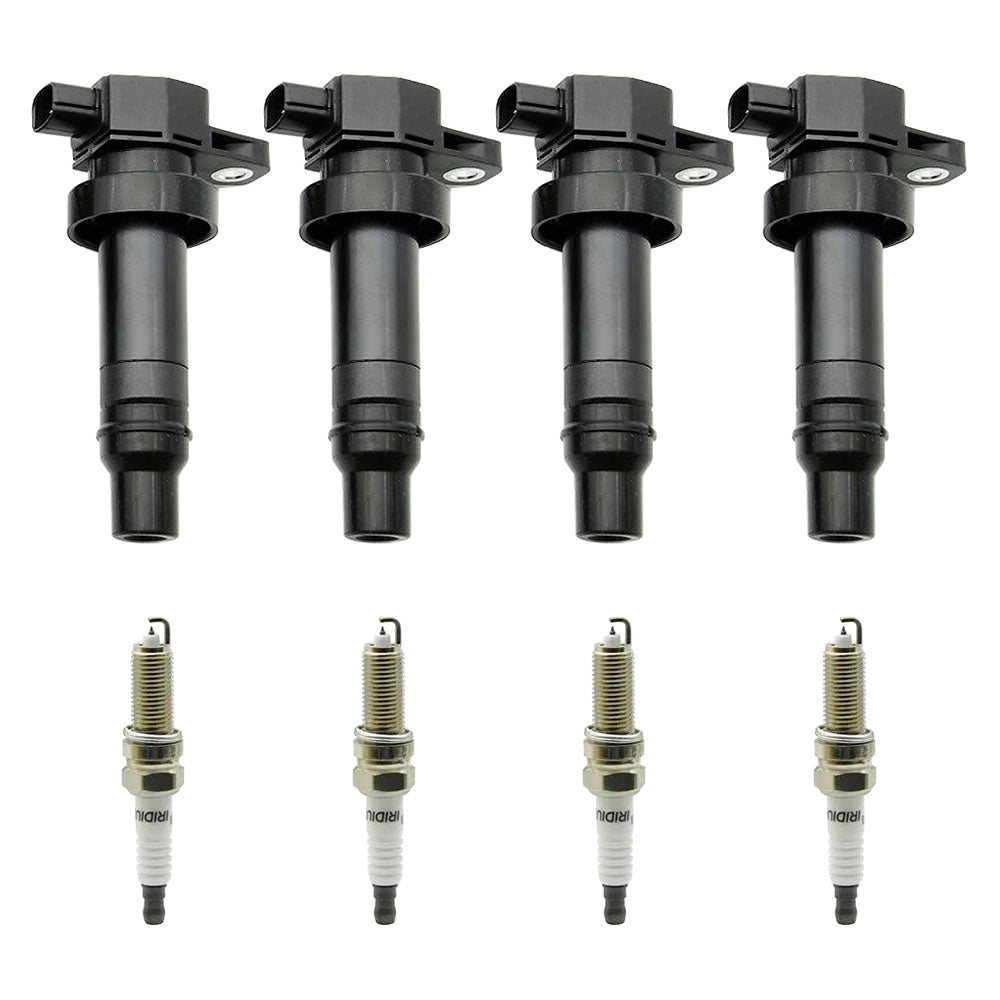 2012-2015 Hyundai Accent 1.6L L4 sytytyspuola + UF636 sytytystulppa 4kpl