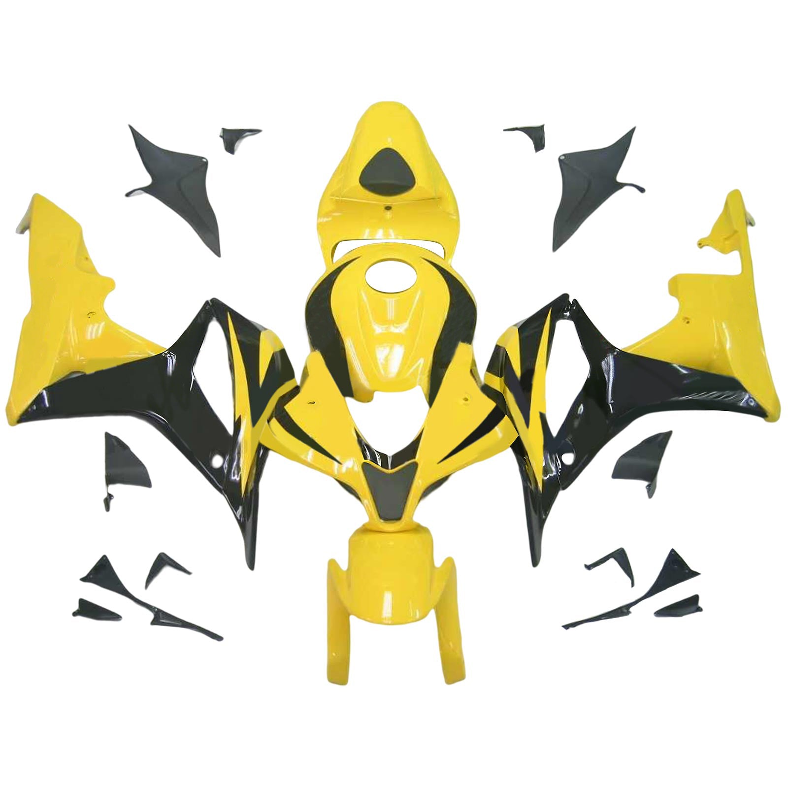 Kit de carénage par injection, carrosserie en plastique ABS pour Honda CBR600RR 2007-2008 F5