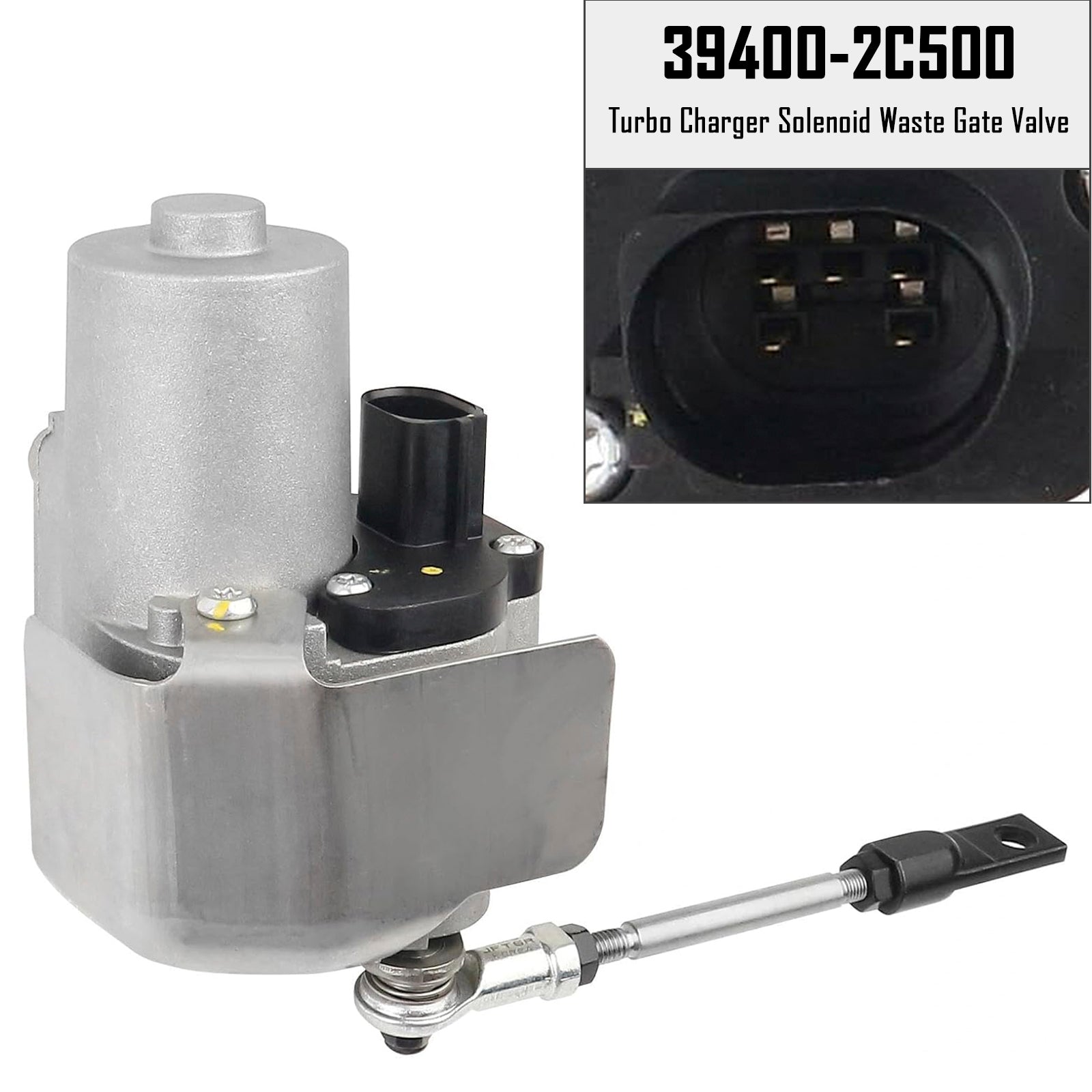 Turbocharger wastegate magneetklep Genesis Coupe 2.0L 2013-2014, onderdeelnummer 39400-2C500