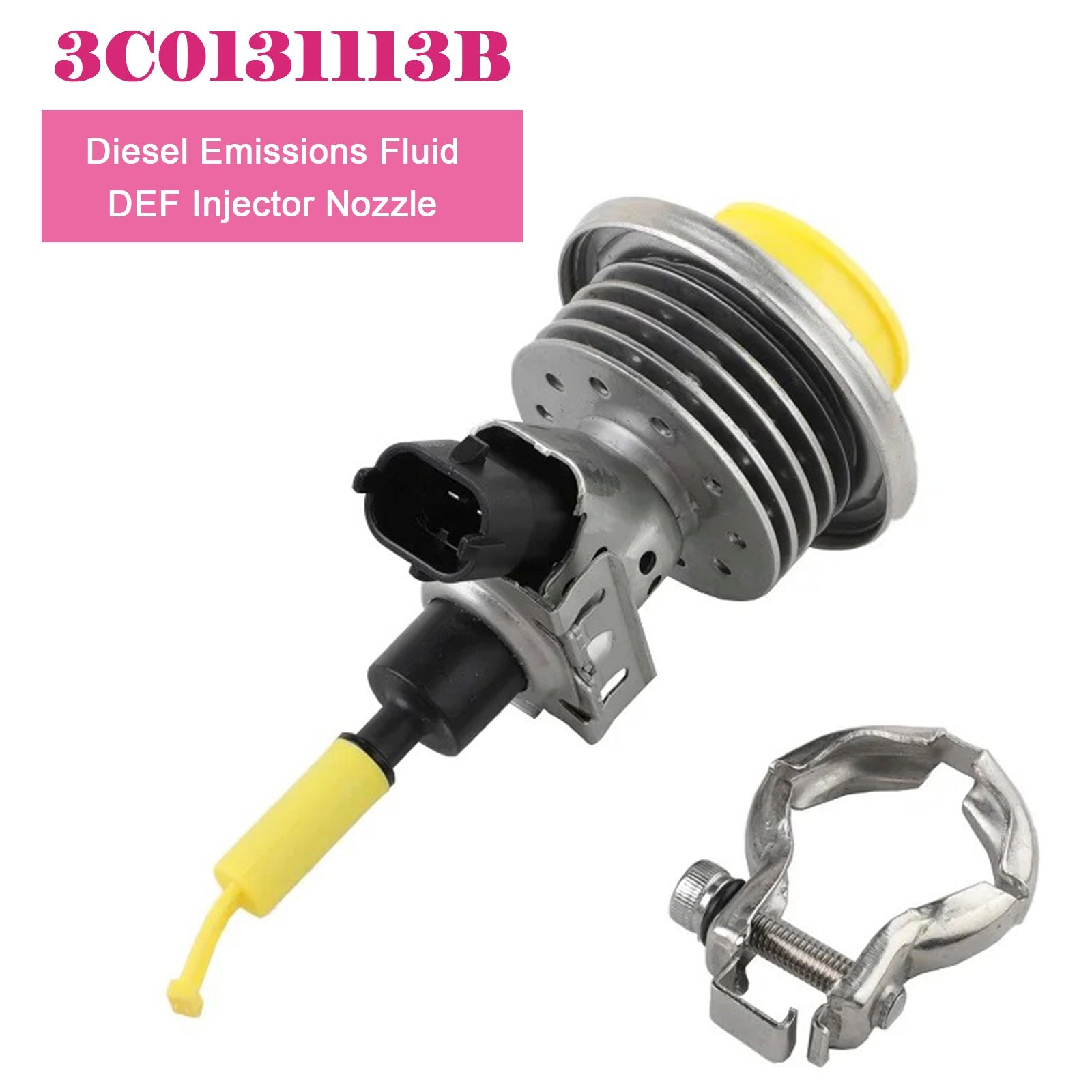 Inyector de líquido de escape diesel DEF 3C0131113B 3C0131113C para VW Passat Diesel 2010-2015 : 1.6 TDI, 2.0 TDI