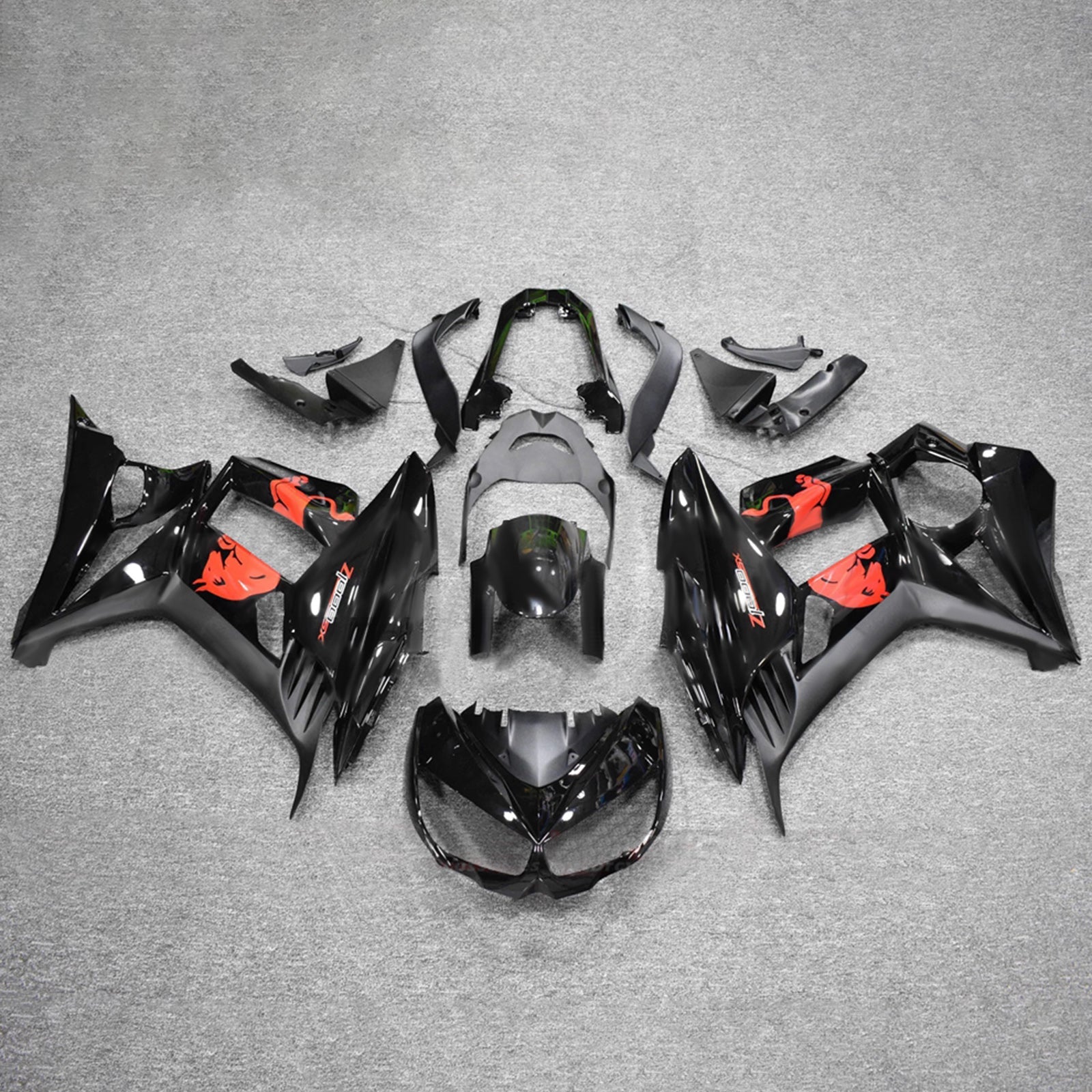 Zestaw owiewek z wtryskiwanego tworzywa ABS, kompatybilny z Kawasaki Z1000SX 2010-2015