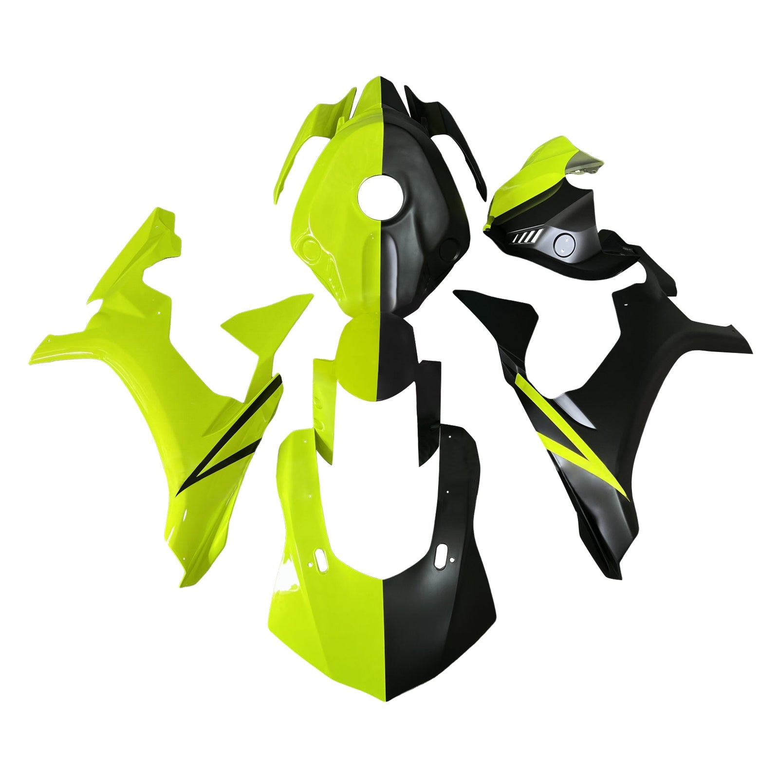 Kit de carénage injecté en plastique ABS pour Yamaha YZFR1 YZF-R1 2015-2019