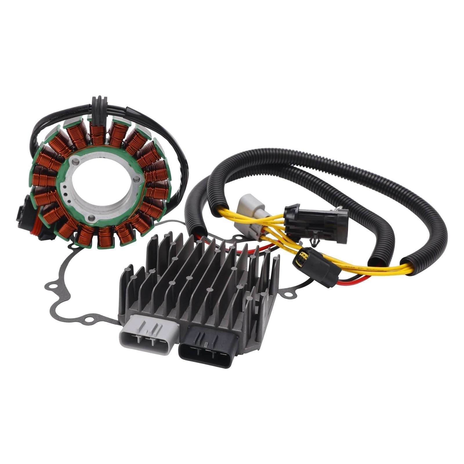 Polaris RZR XP 2013 EFI Magneto Coil Estator + Regulador de voltaje + Conjunto de juntas 4013970