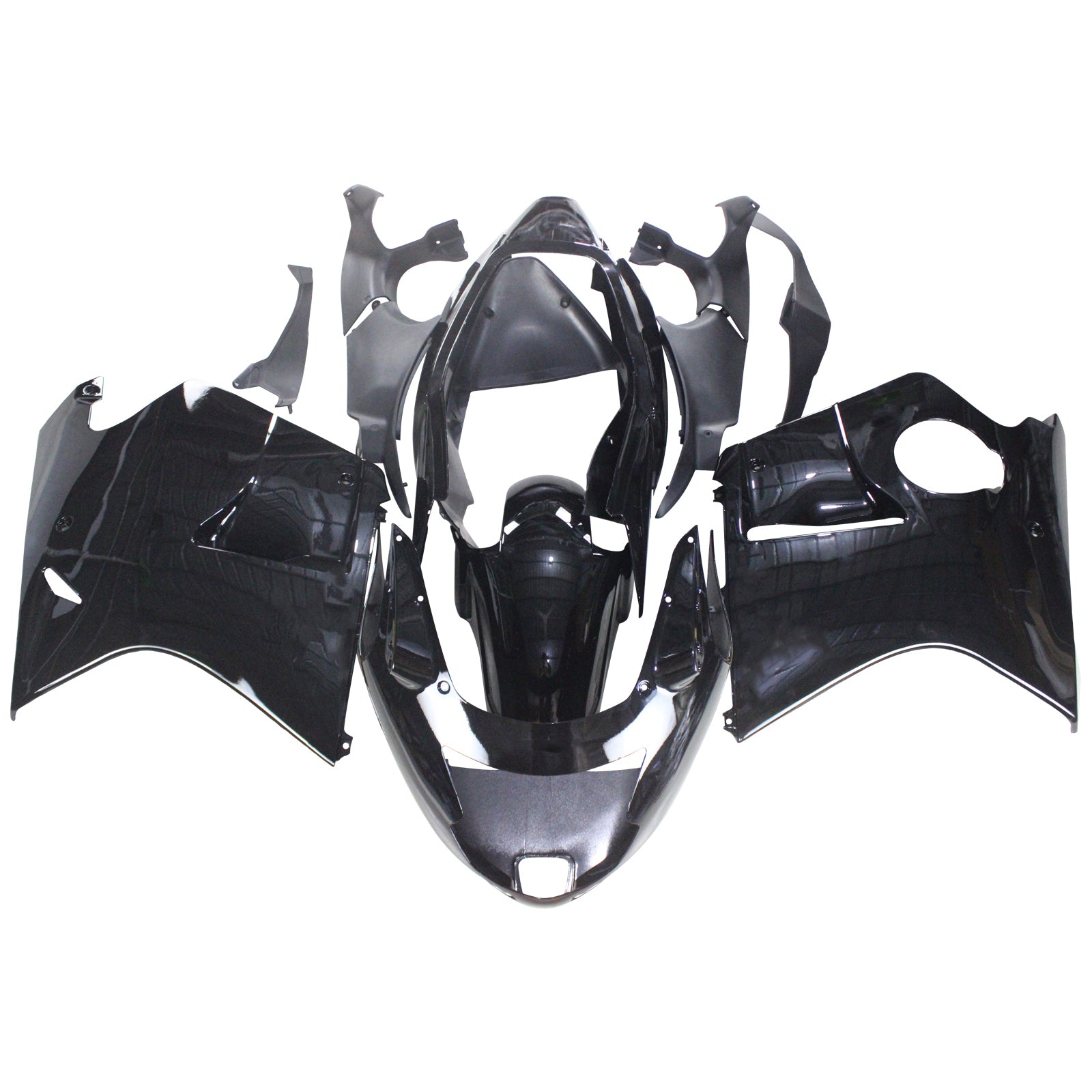 Kit de carenado de inyección, carrocería ABS para Honda CBR1100XX SuperBlackBird 1996-2007