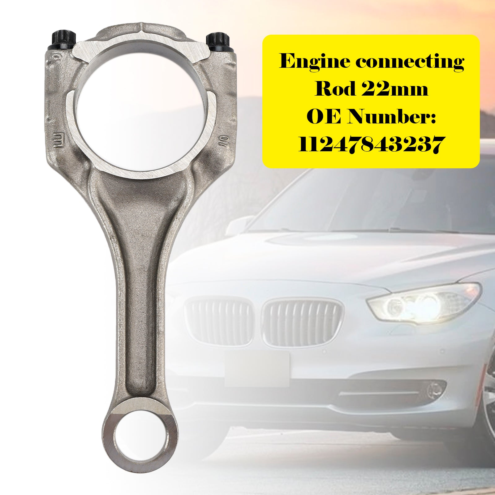 Bielle de moteur 22 mm pour BMW 550i 650i F07 F10 F85 N63N S63N 4.4 V8