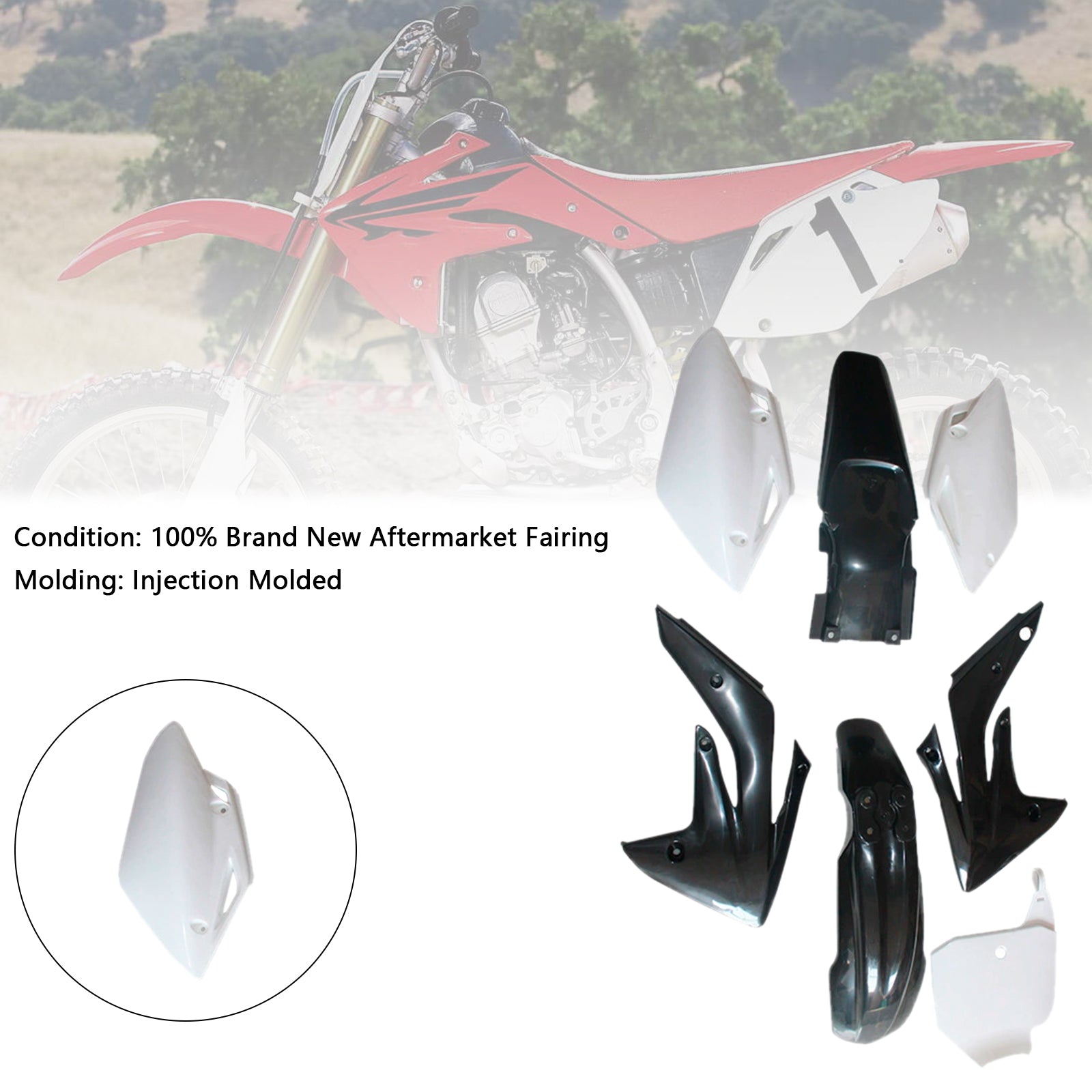 Kit de carrosserie en plastique pour Honda CRF150R/RB 2007-2014, carénage de garde-boue