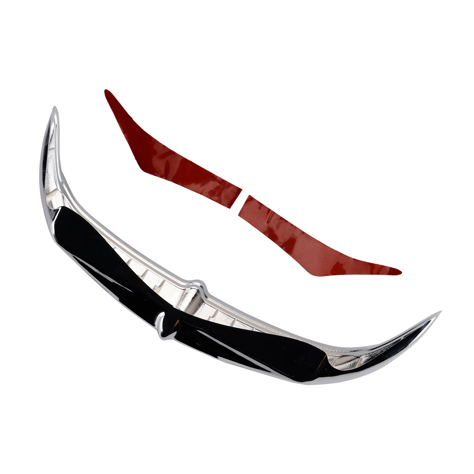 Garniture décorative de carénage Bat Brow Batwing pour trikes Electra Street Glide 96-13