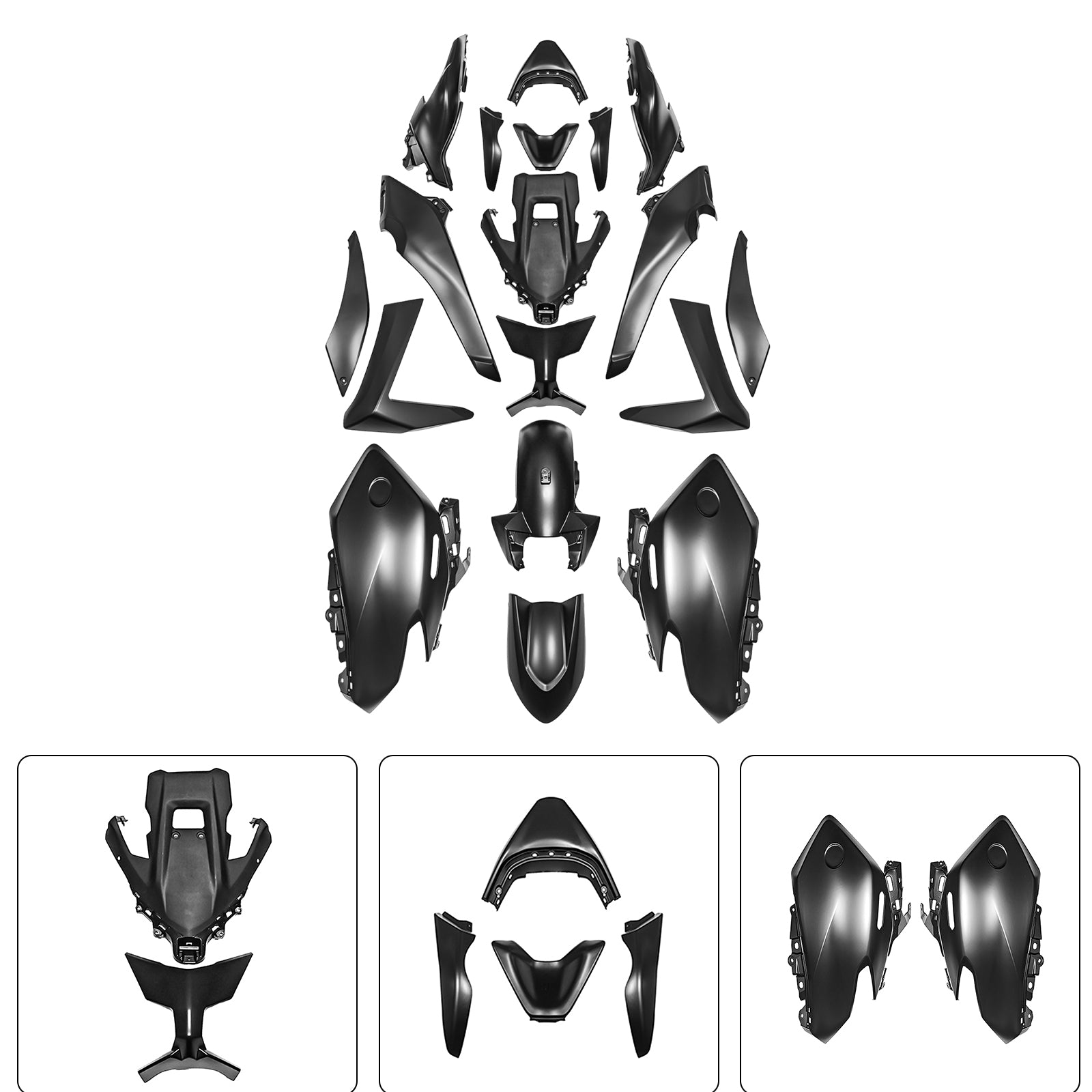 Kit de carénage d'injection pour Yamaha TMAX560 (2025-2026)
