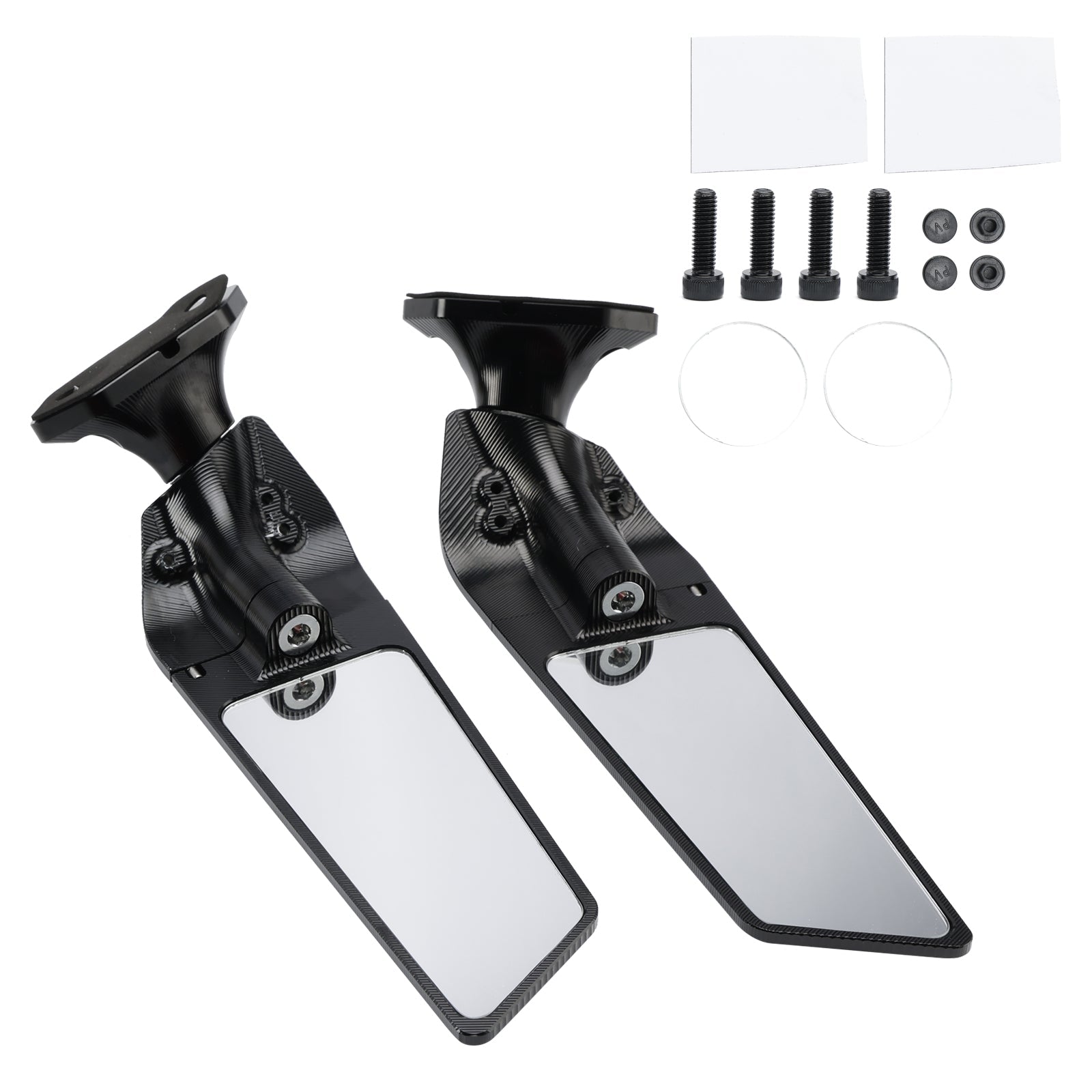 2017-2024 Kawasaki Ninja 650 CNC rétroviseur à ailes en aluminium