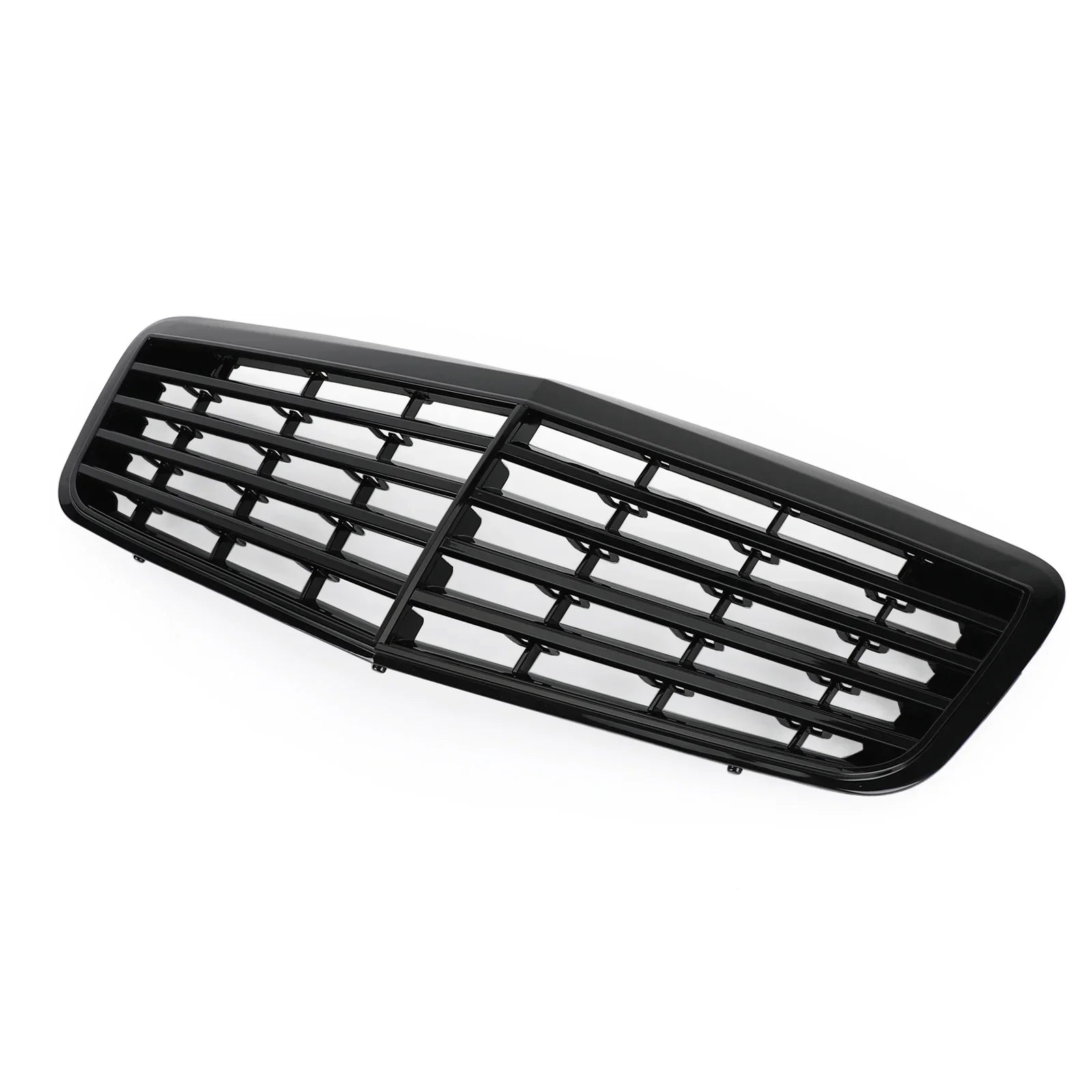 Grille de pare-chocs avant AMG noir brillant pour Mercedes-Benz W211 E350 500 2007-2009