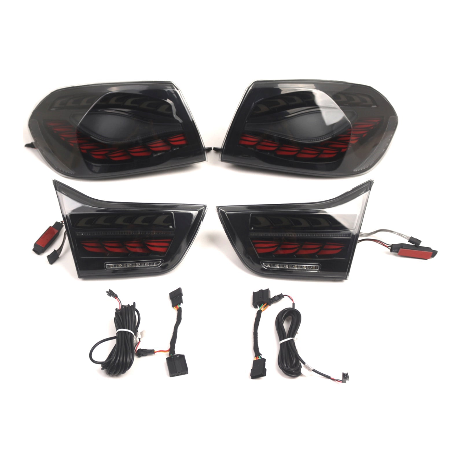 Rook LED achterlichten voor BMW F32 (Coupé/Cabriolet) 2013 2014-2020, set achterlichten 63217296100 6321729609999