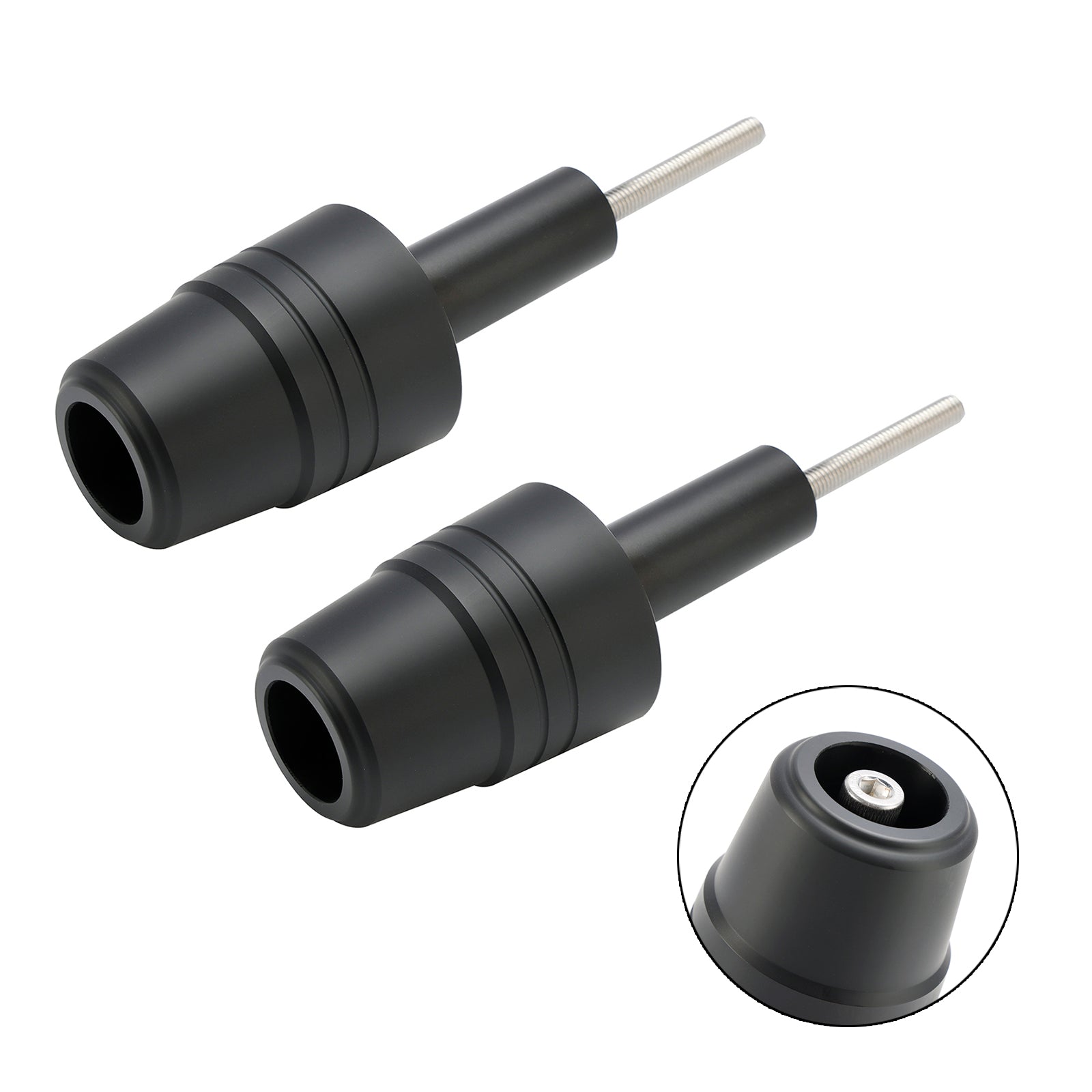 Zaščitni kazalec črne aluminijaste tuljave za aprilsko SR GT125/200 2021-2024