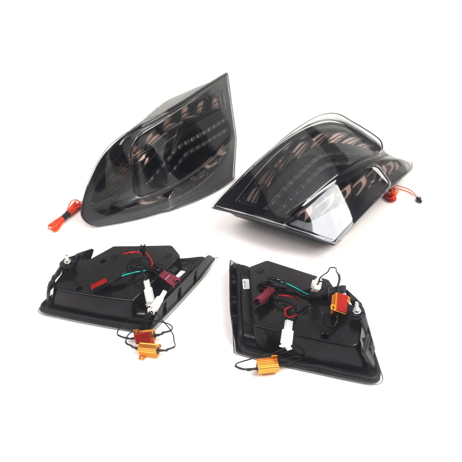 Luci posteriori a LED fumo per BMW Serie 5 di 6a generazione (2010-2016) (5F10, F18, M5, L&R)