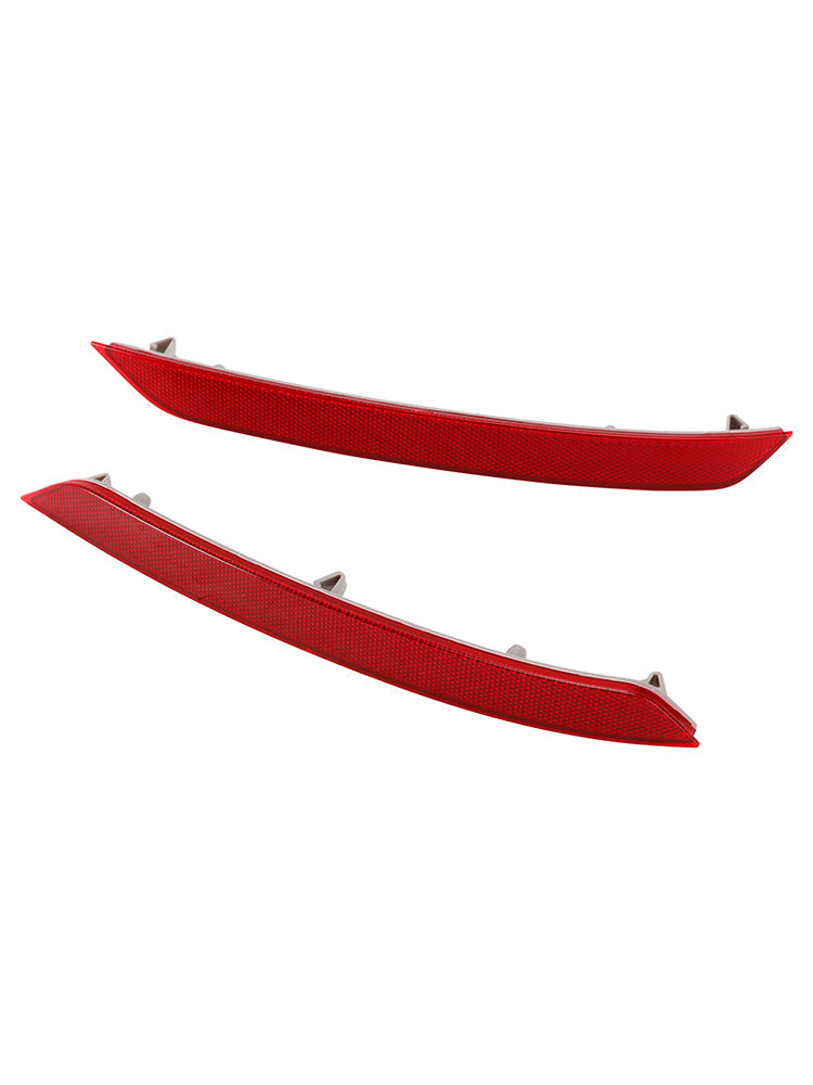 Reflector de parachoques trasero izquierdo y derecho rojo para GMC Terrain 2018-2024