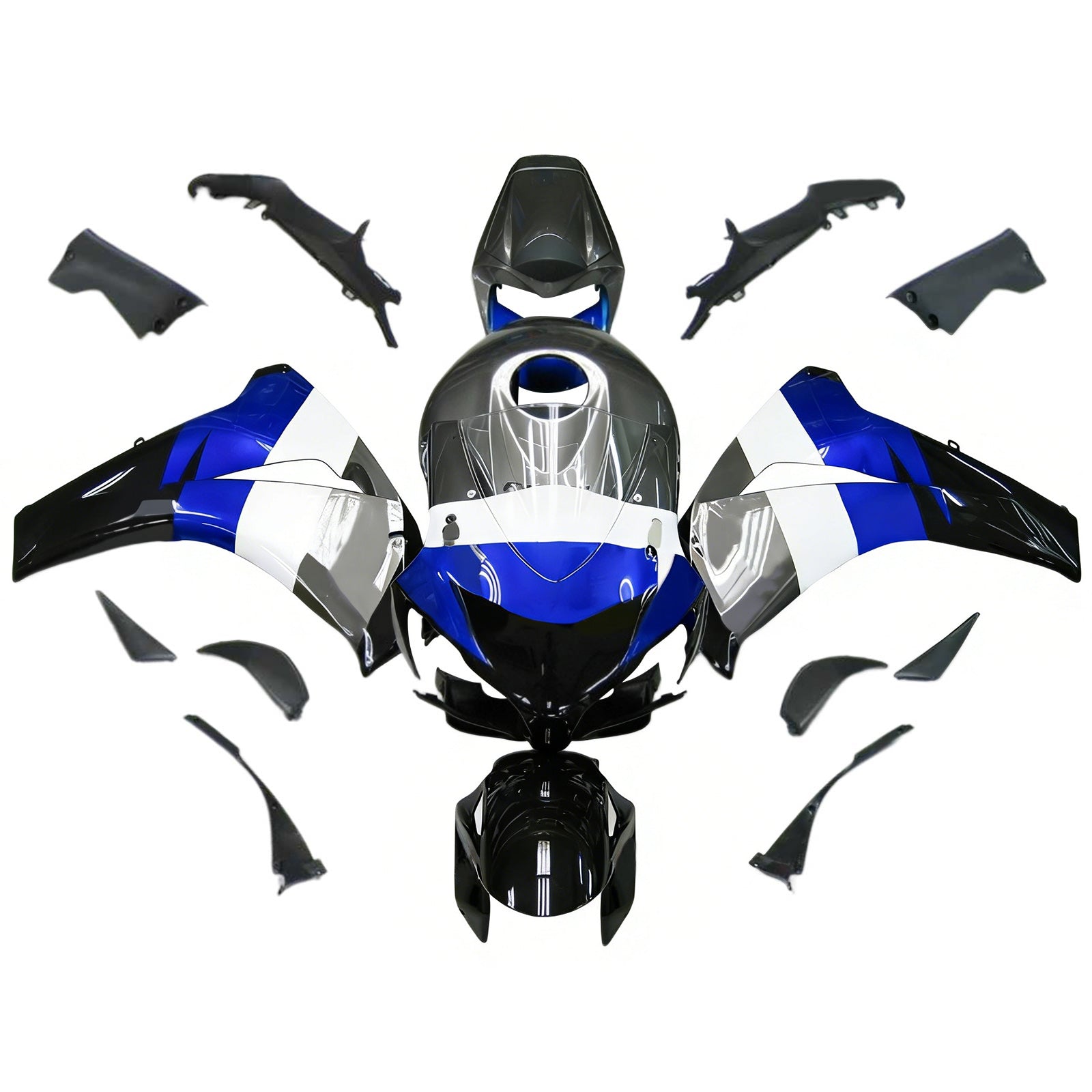 Kit de carénage injecté en plastique ABS pour Honda CBR1000RR 2008-2011