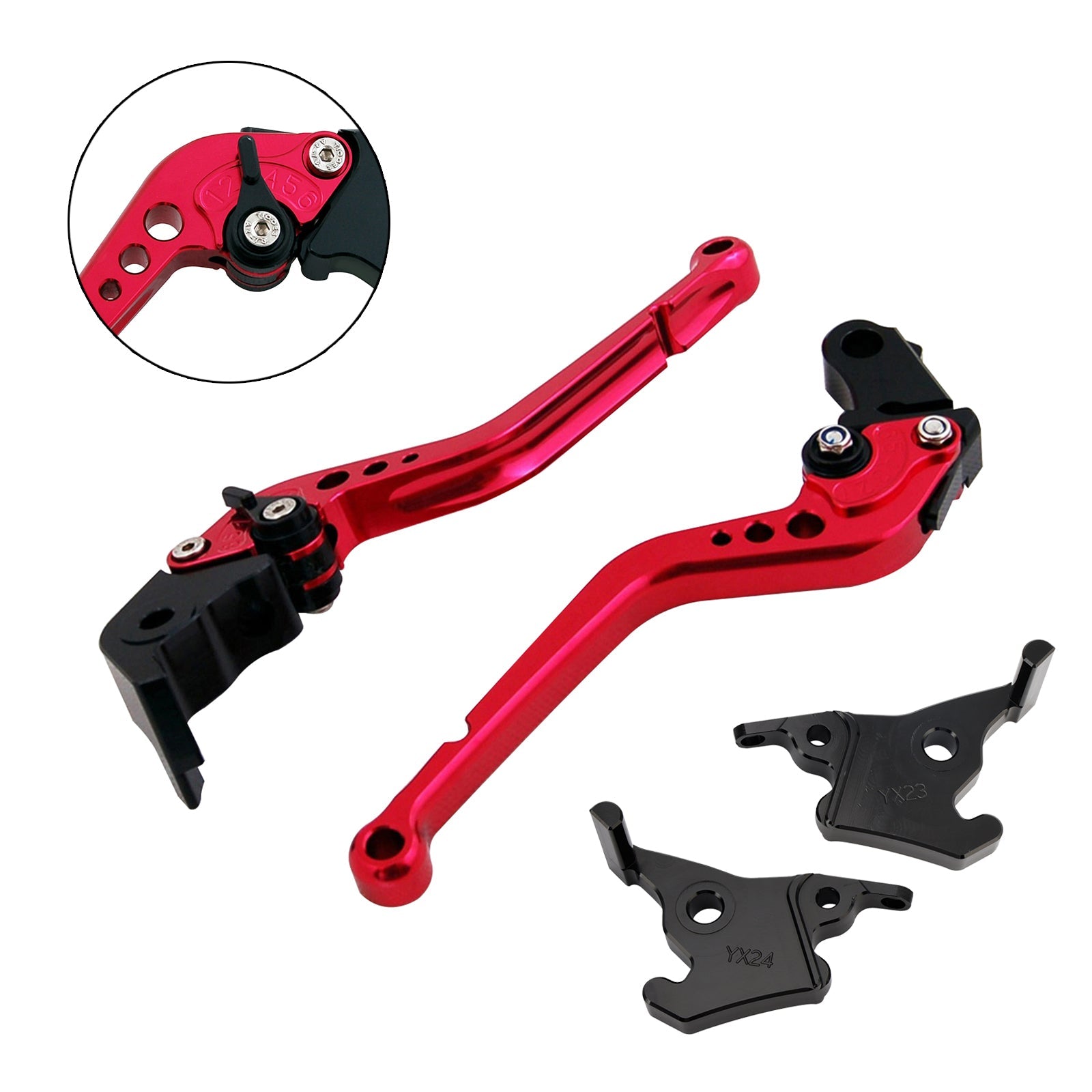 Levier d'embrayage et de frein long pour YAMAHA XMAX 300 (2023-2025)