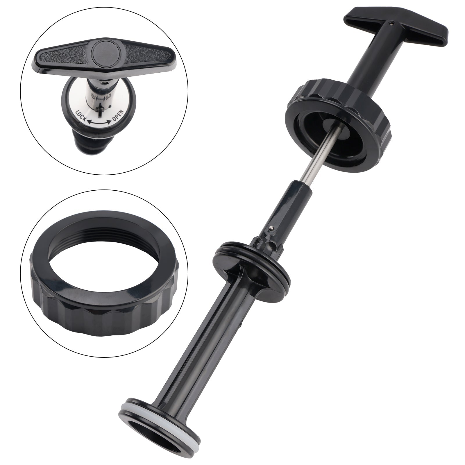 Remplacement de l'ensemble poignée et piston SPX0410BA pour la série Hayward SP0410X