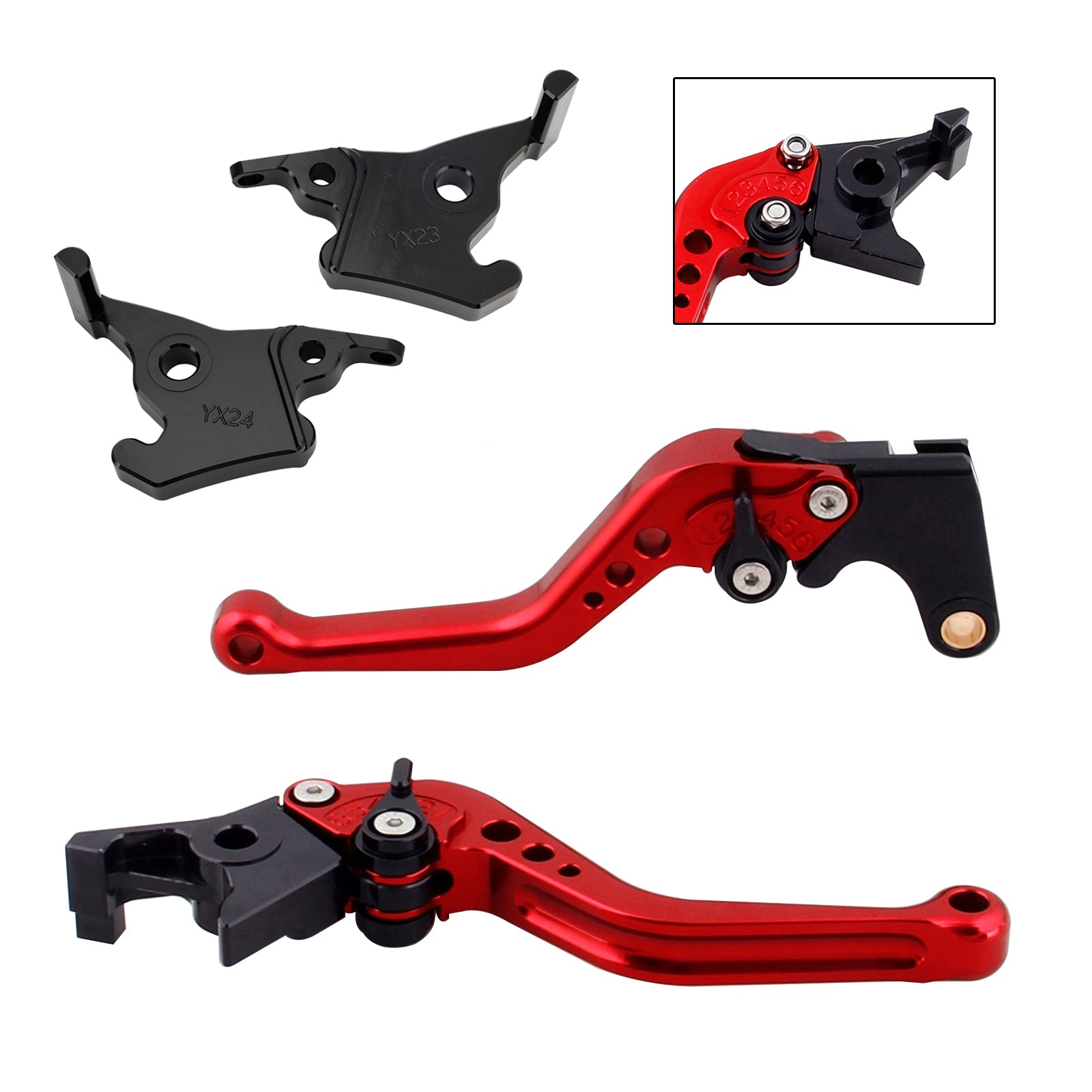 Levier de frein et d'embrayage court neuf pour YAMAHA XMAX 300 (2023-2025)