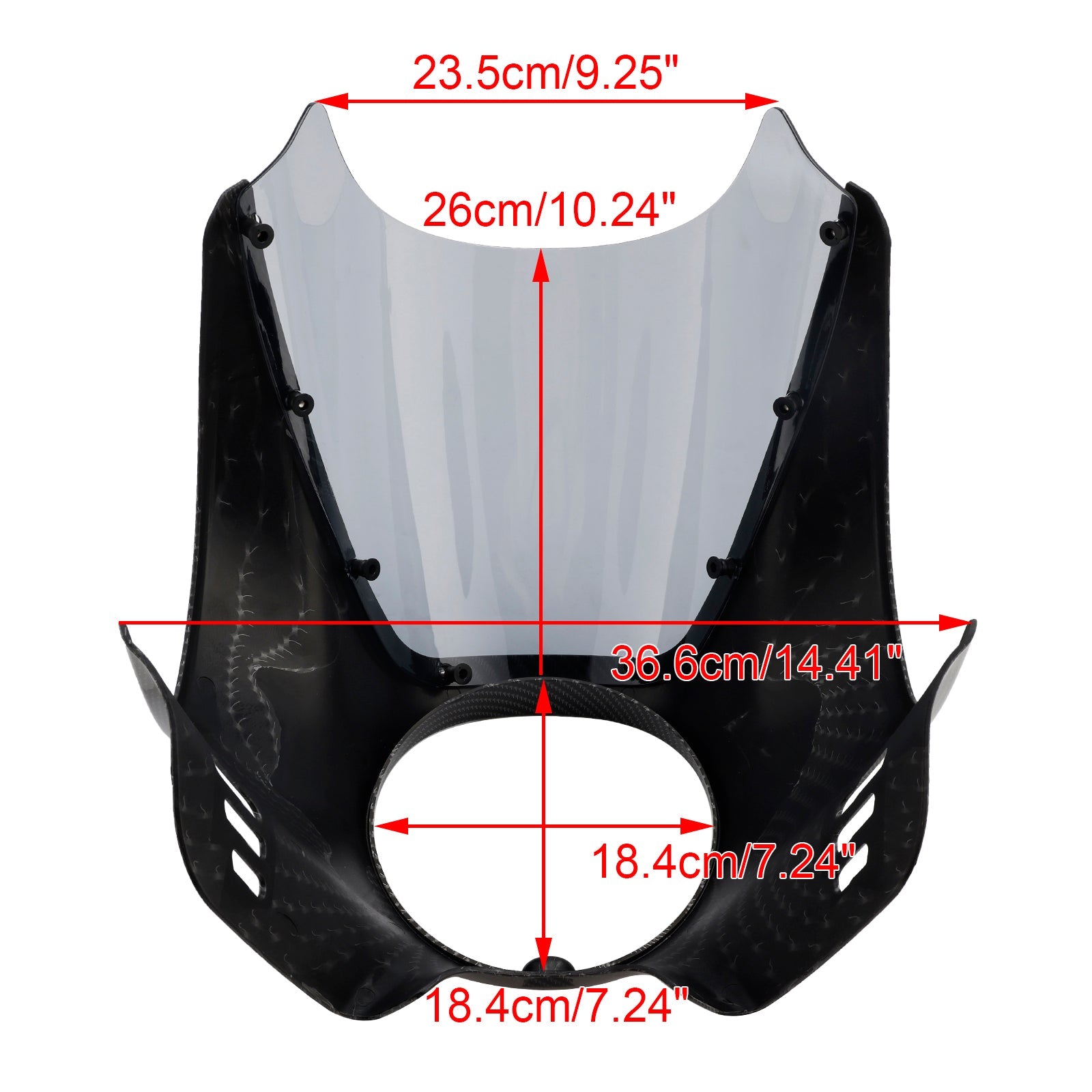 Parabrisas y carenado de faro para Yamaha XSR900 (2022-2025)
