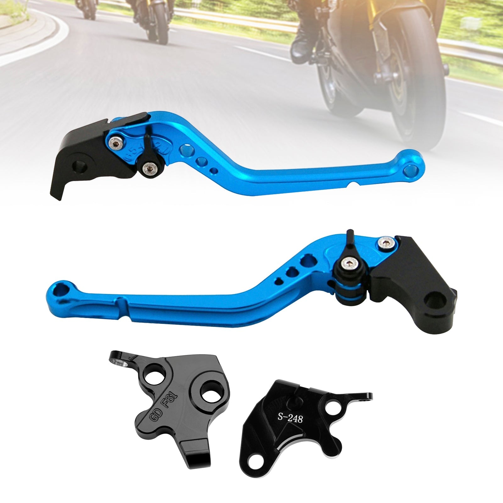 Dolga ročica zavore in sklopke za Yamaha YZF R125 2008-2011