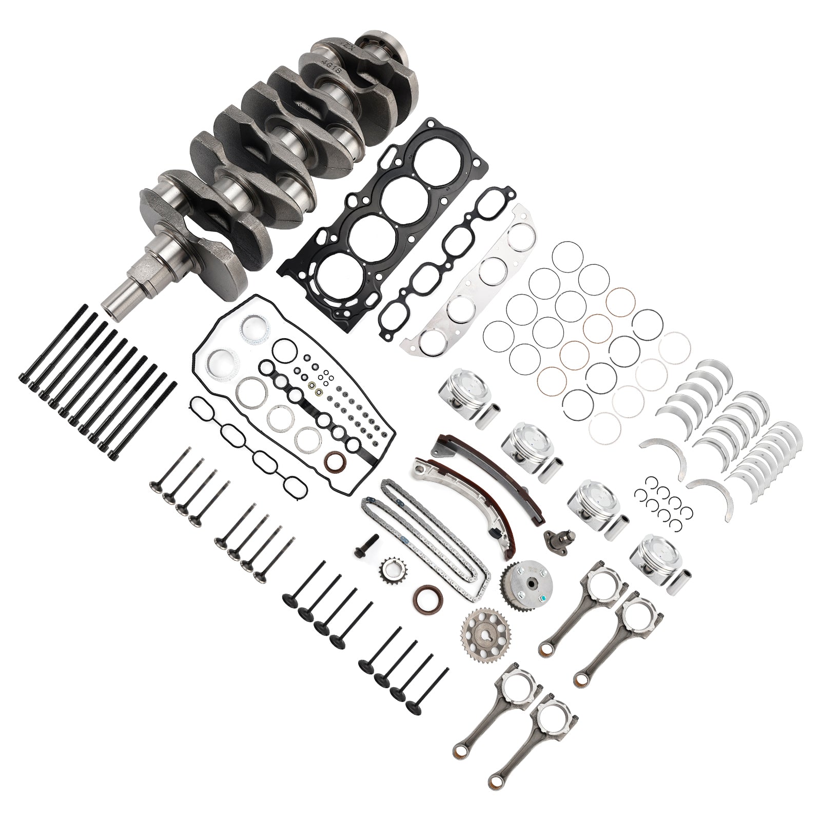 Kit de révision et de reconstruction du moteur PONTIAC VIBE 1,8 L 2003-2008 1ZZ-FE 11071-22010 13401-22020 Générique